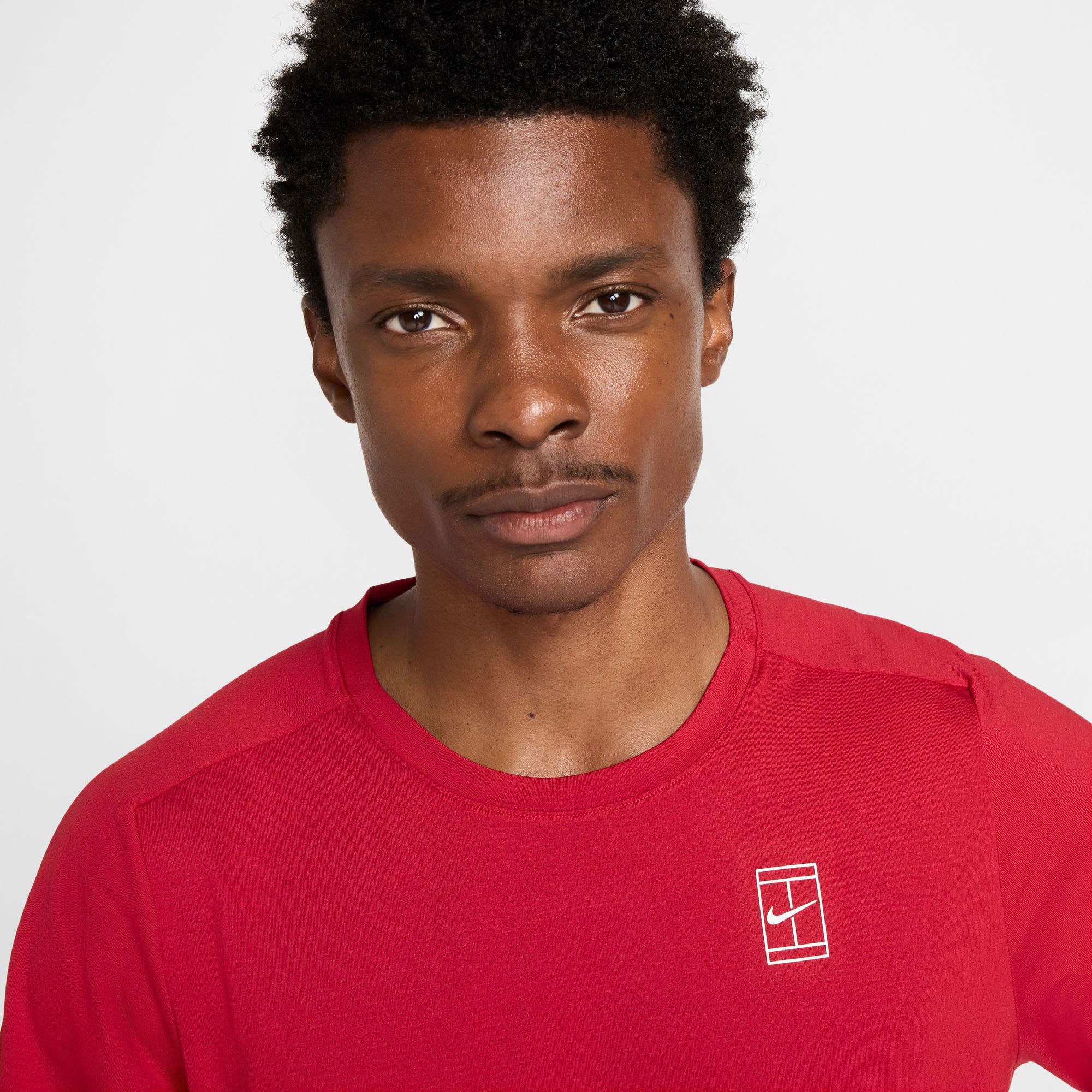 NikeCourt Advantage Men's Dri-FIT Tennis Shirt - Red (3)