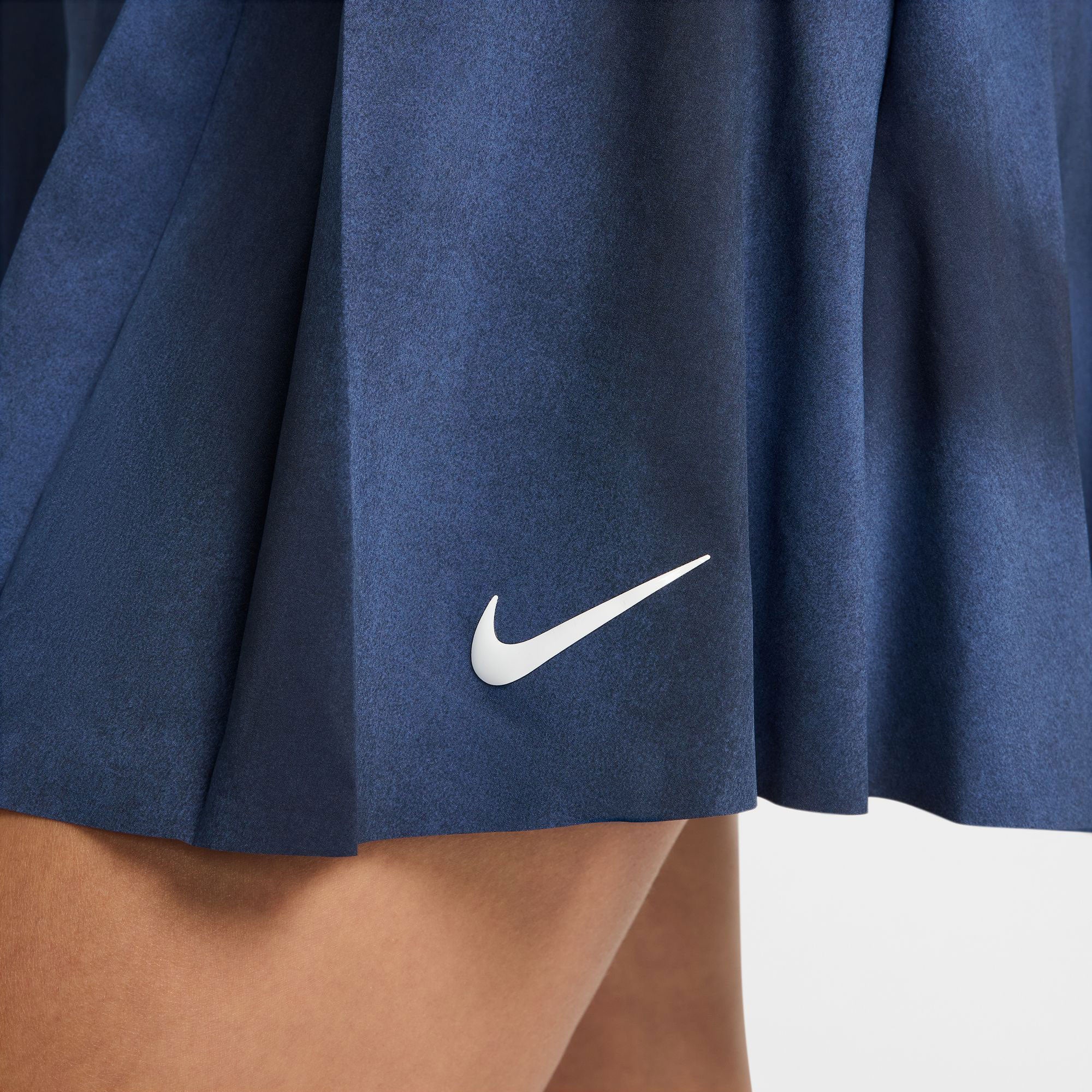 NikeCourt Advantage Women's Dri-FIT Regular Printed Tennis Skirt - Blue (5)