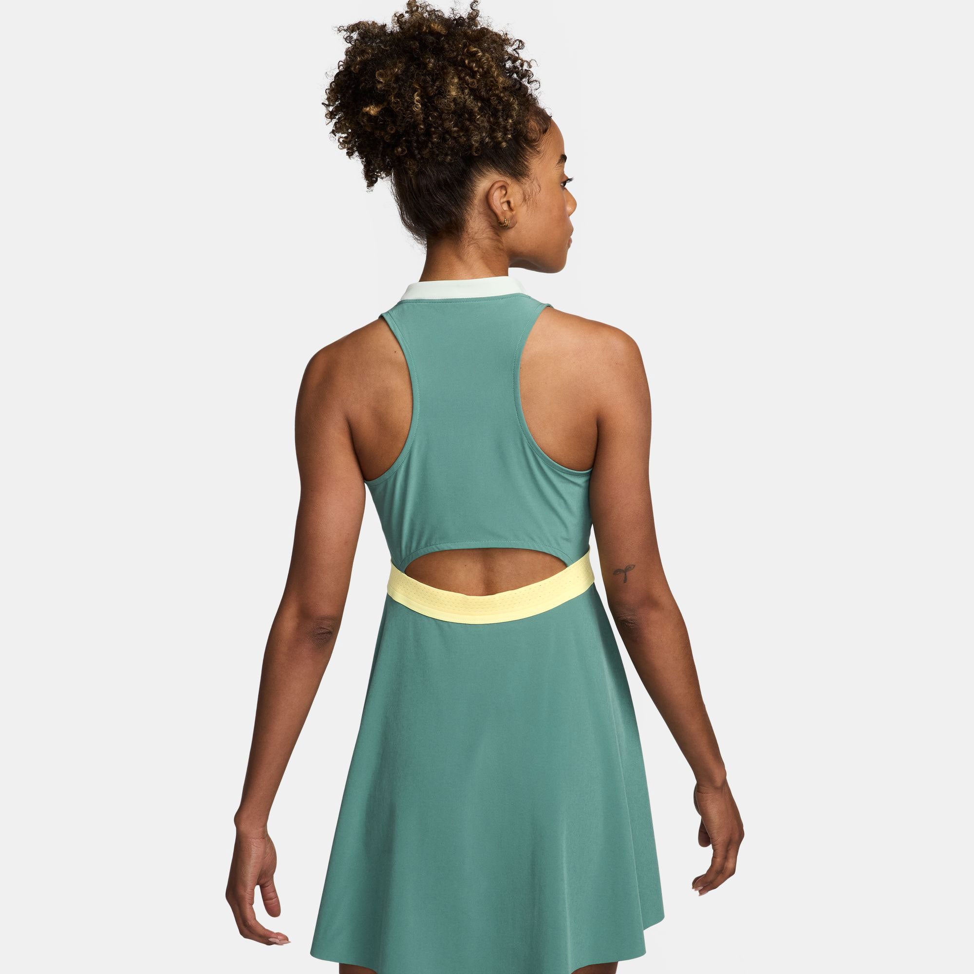 NikeCourt Advantage Women's Dri-FIT Tennis Dress - Green (2)