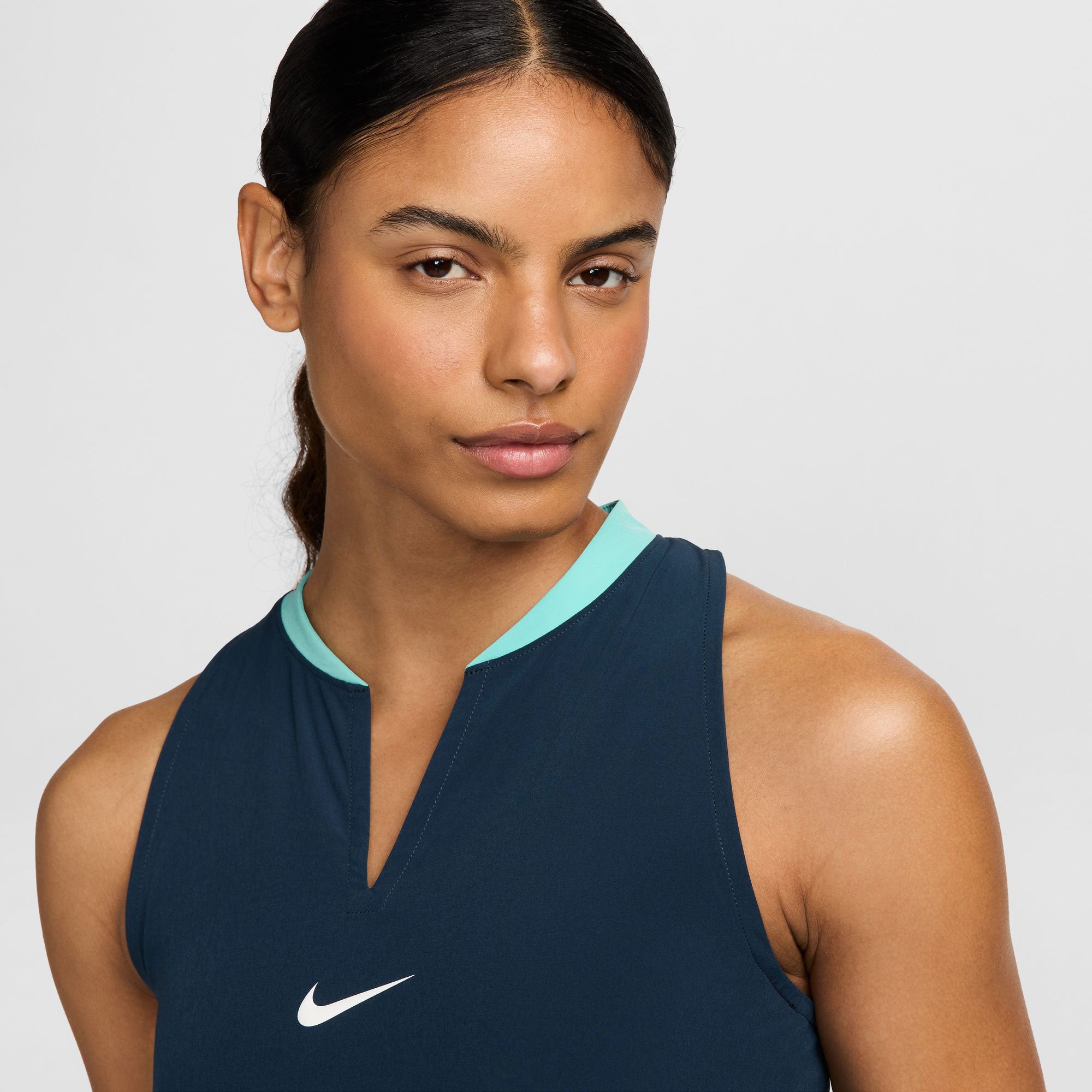NikeCourt Advantage Women's Dri-FIT Tennis Dress - Blue (3)