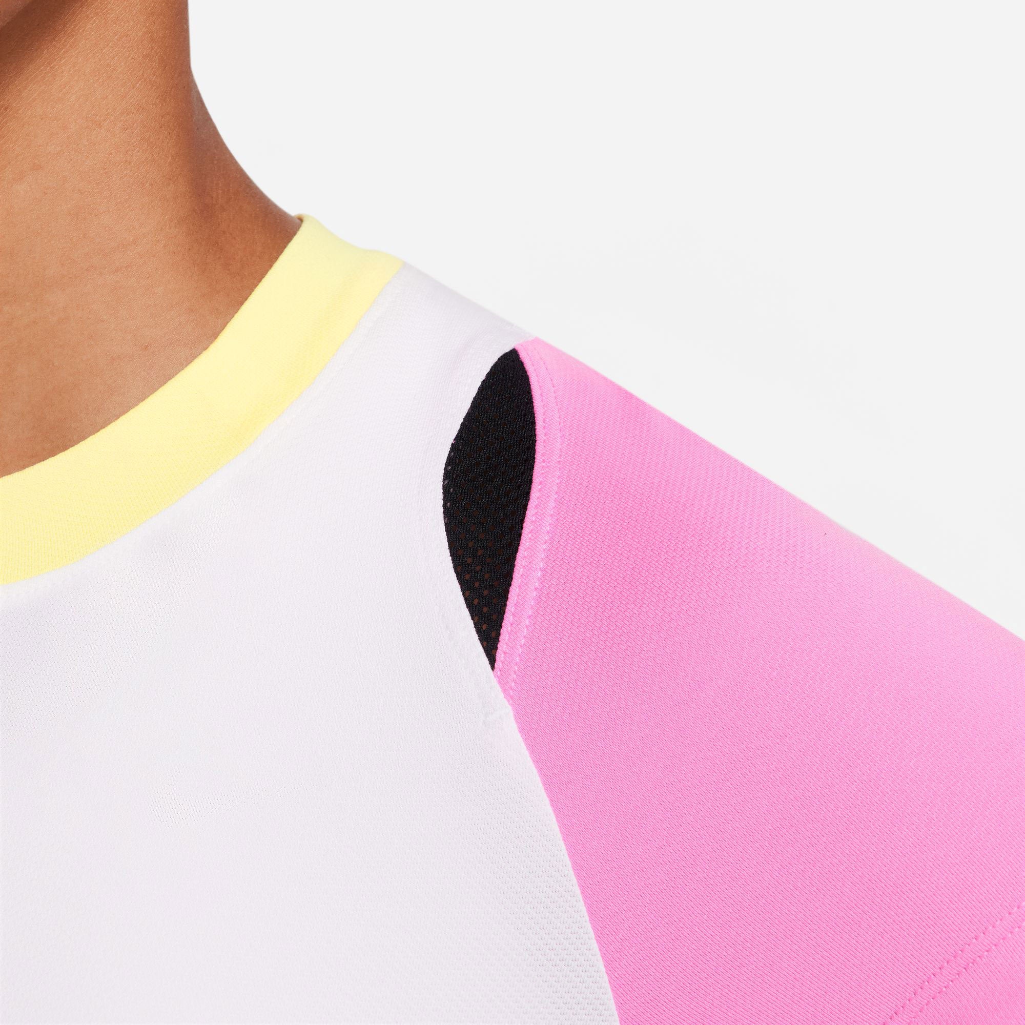 NikeCourt Advantage Women's Dri-FIT Tennis Shirt - White (4)