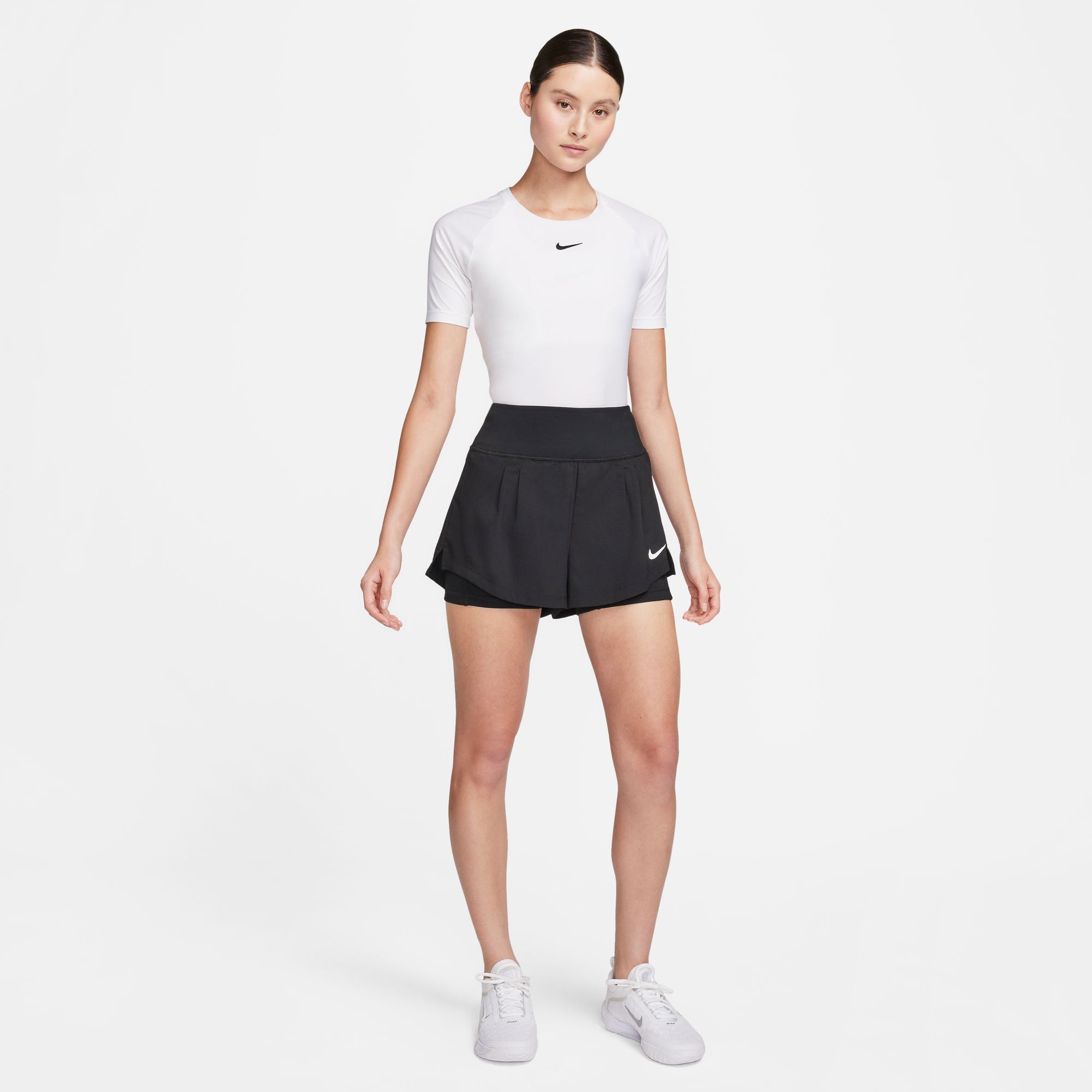 NikeCourt Advantage Women's Dri-FIT Tennis Shorts - Black (8)