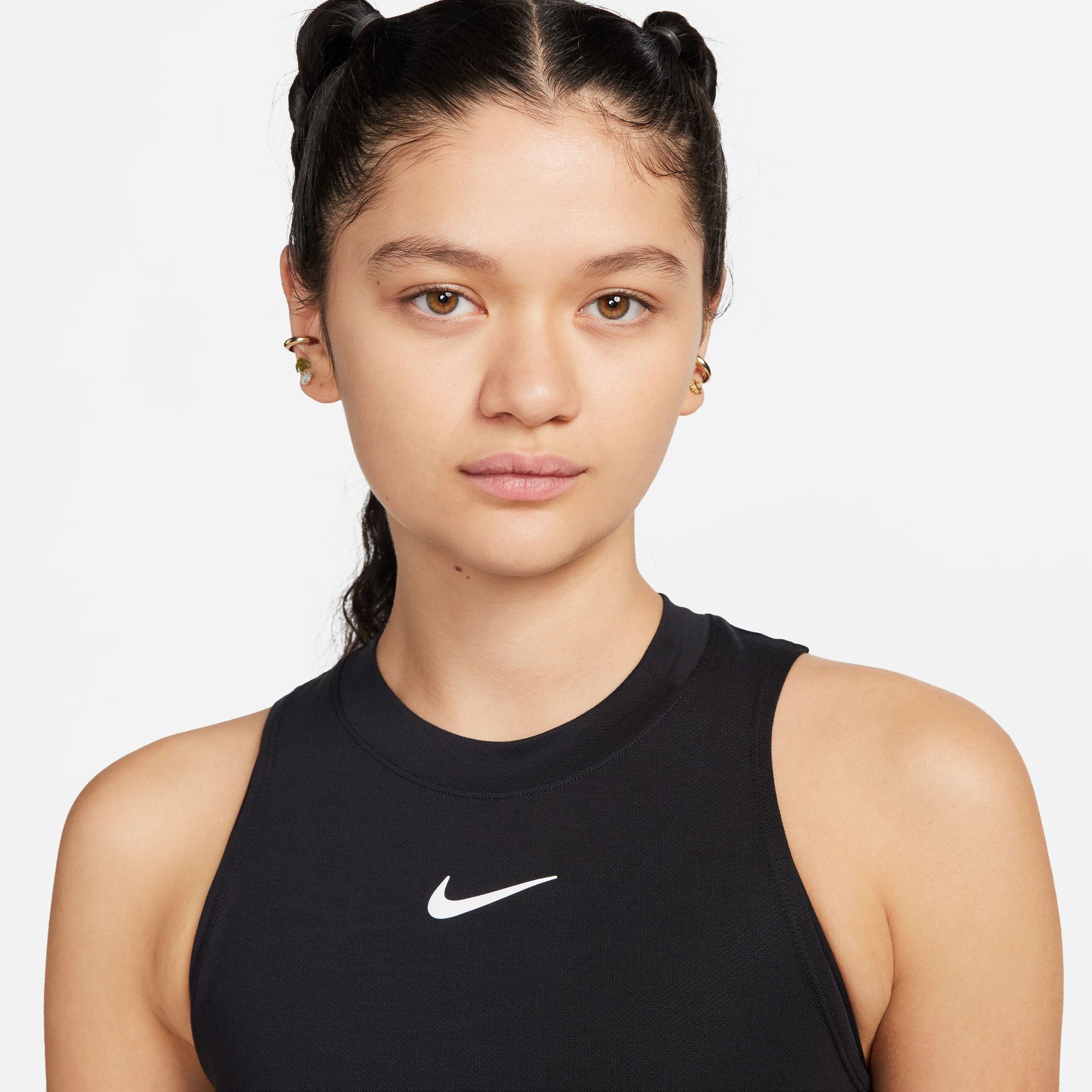 NikeCourt Advantage Women's Dri-FIT Tennis Tank - Black (3)