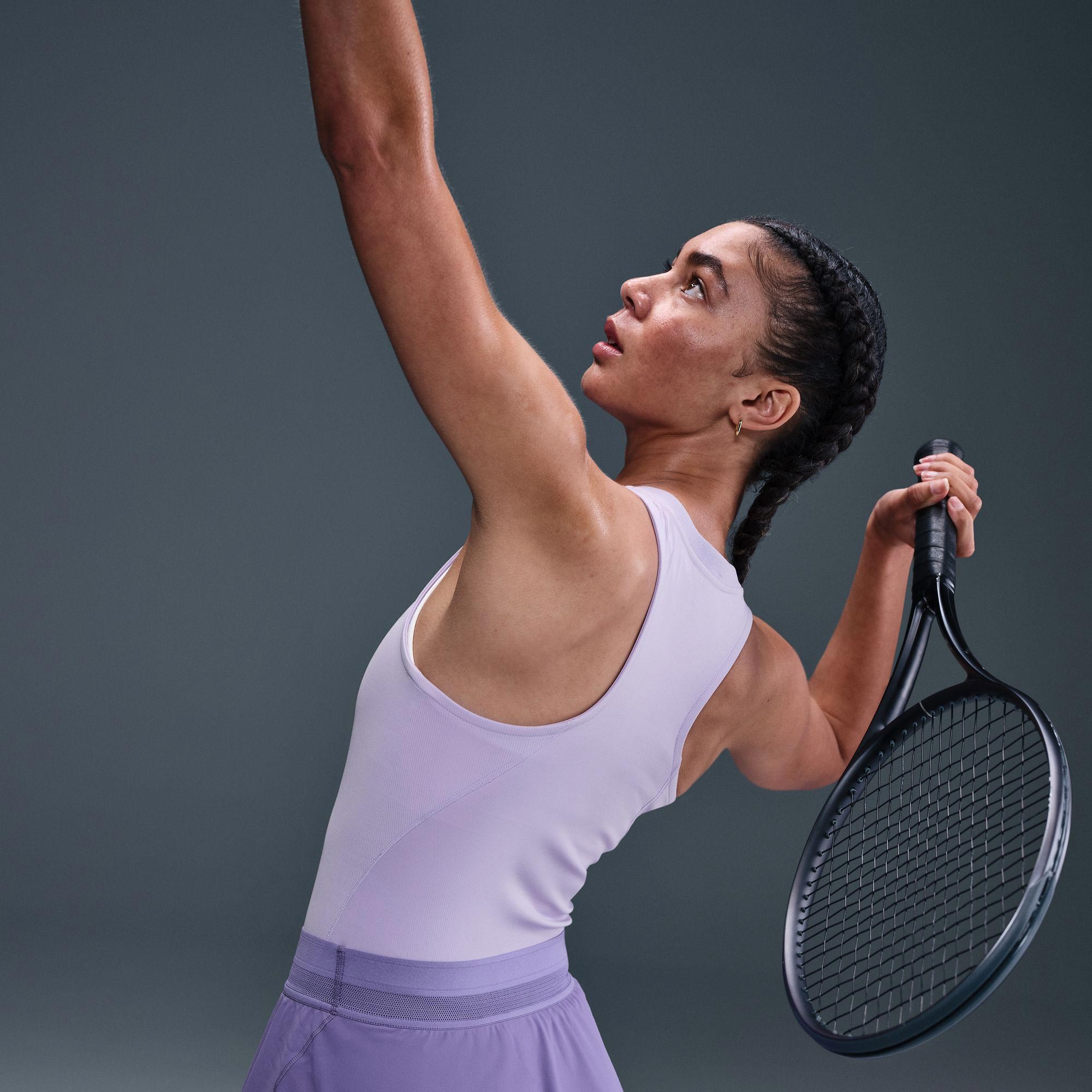 NikeCourt Advantage Women's Dri-FIT Tennis Tank - Purple (3)