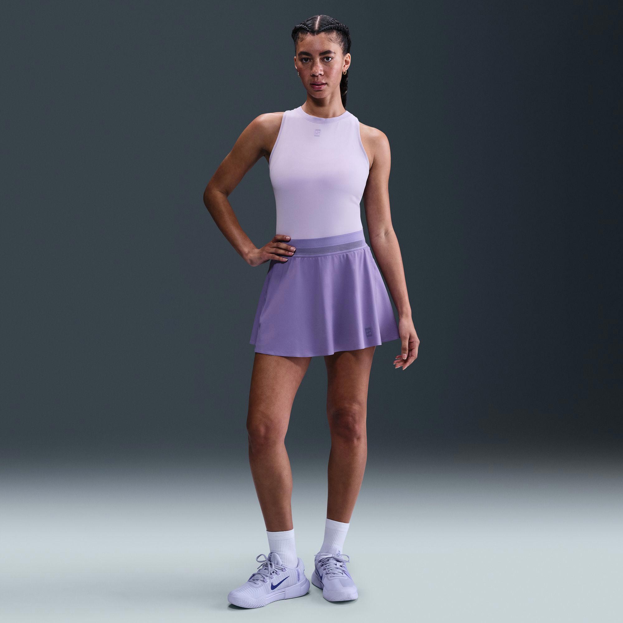 NikeCourt Advantage Women's Dri-FIT Tennis Tank - Purple (4)