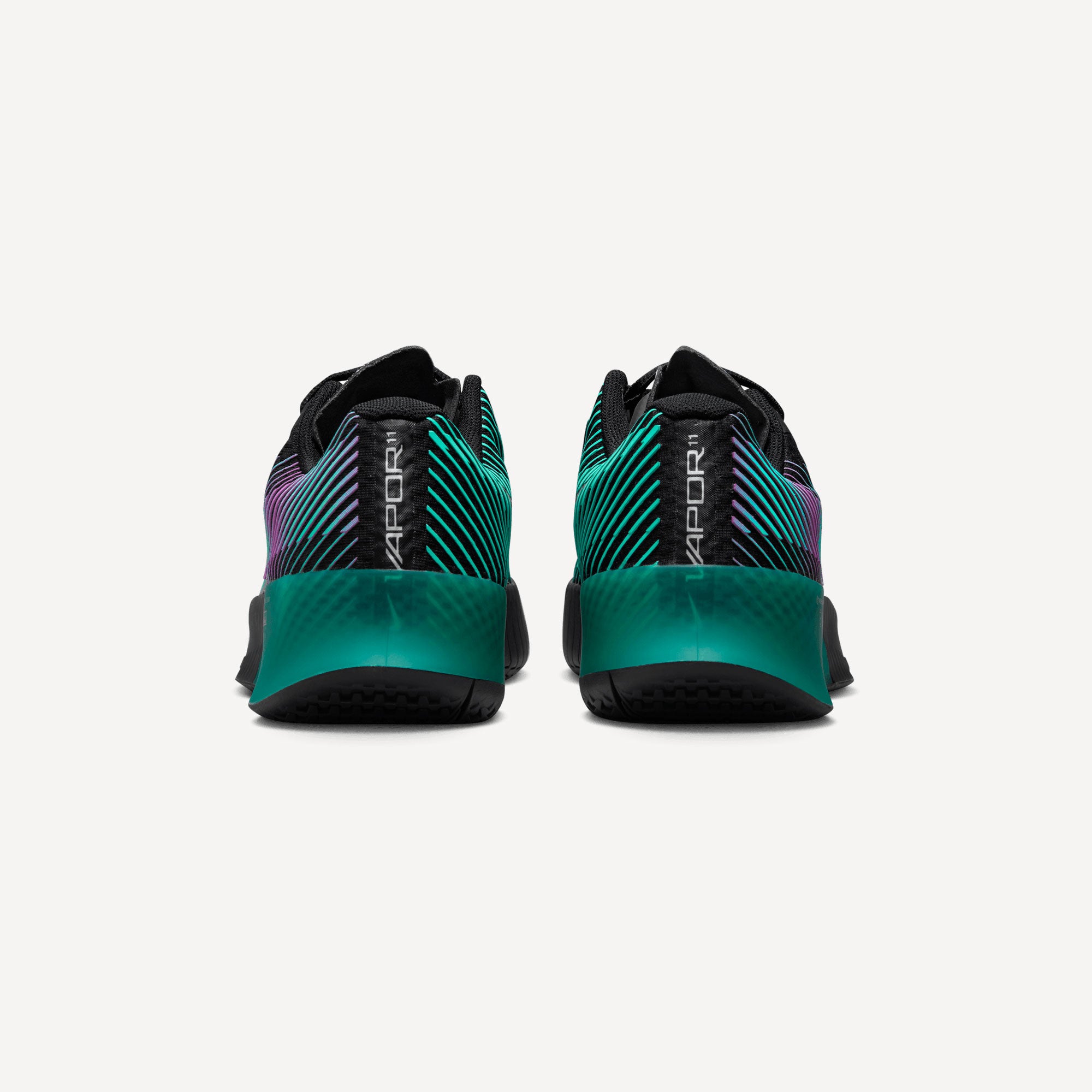 NikeCourt Air Zoom Vapor 11 Premium Men's Hard Court Tennis Shoes Black (5)