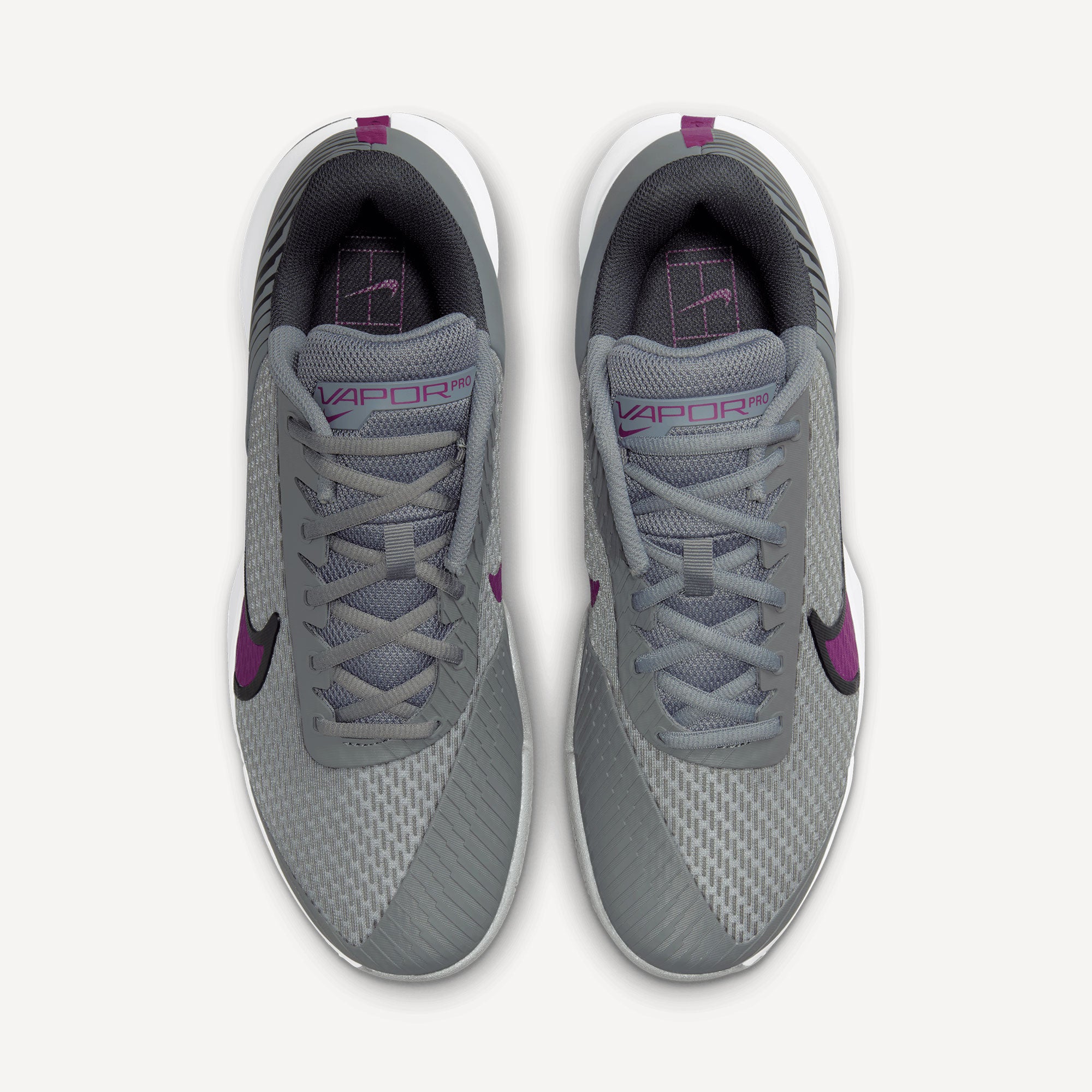 NikeCourt Air Zoom Vapor Pro 2 Men's Clay Court Tennis Shoes - Grey (6)