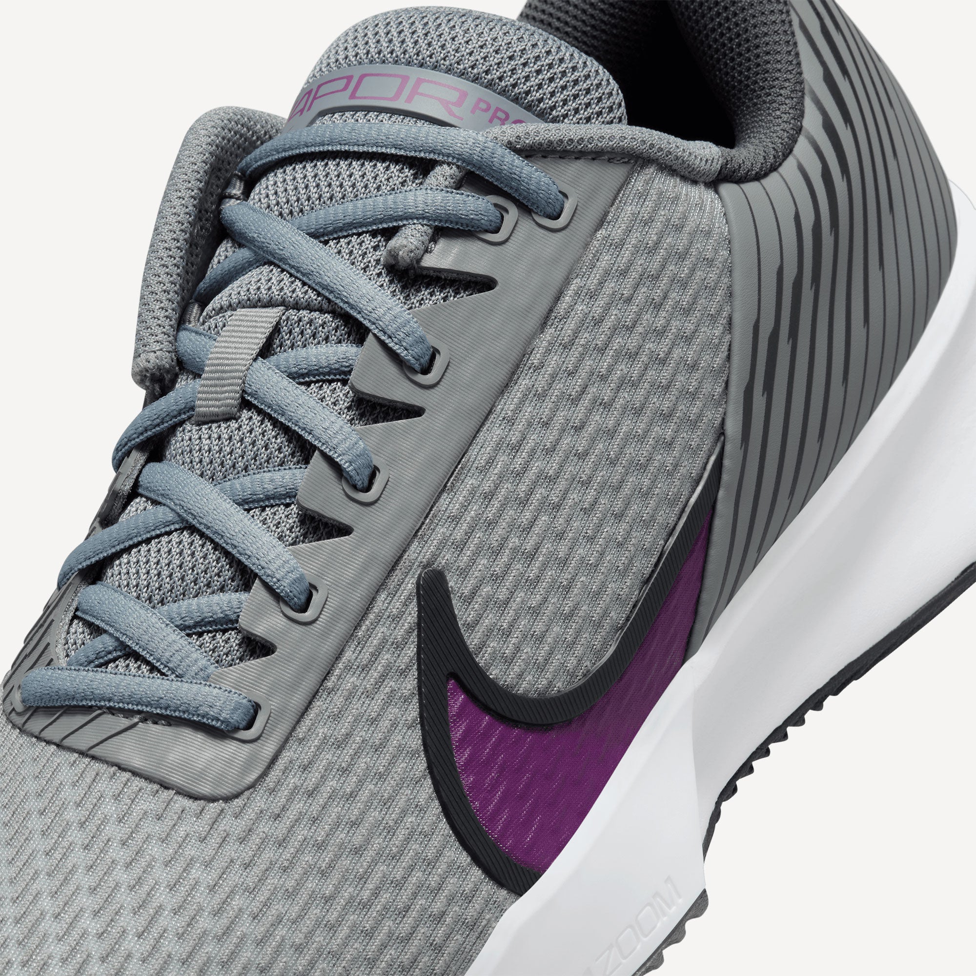 NikeCourt Air Zoom Vapor Pro 2 Men's Clay Court Tennis Shoes - Grey (7)