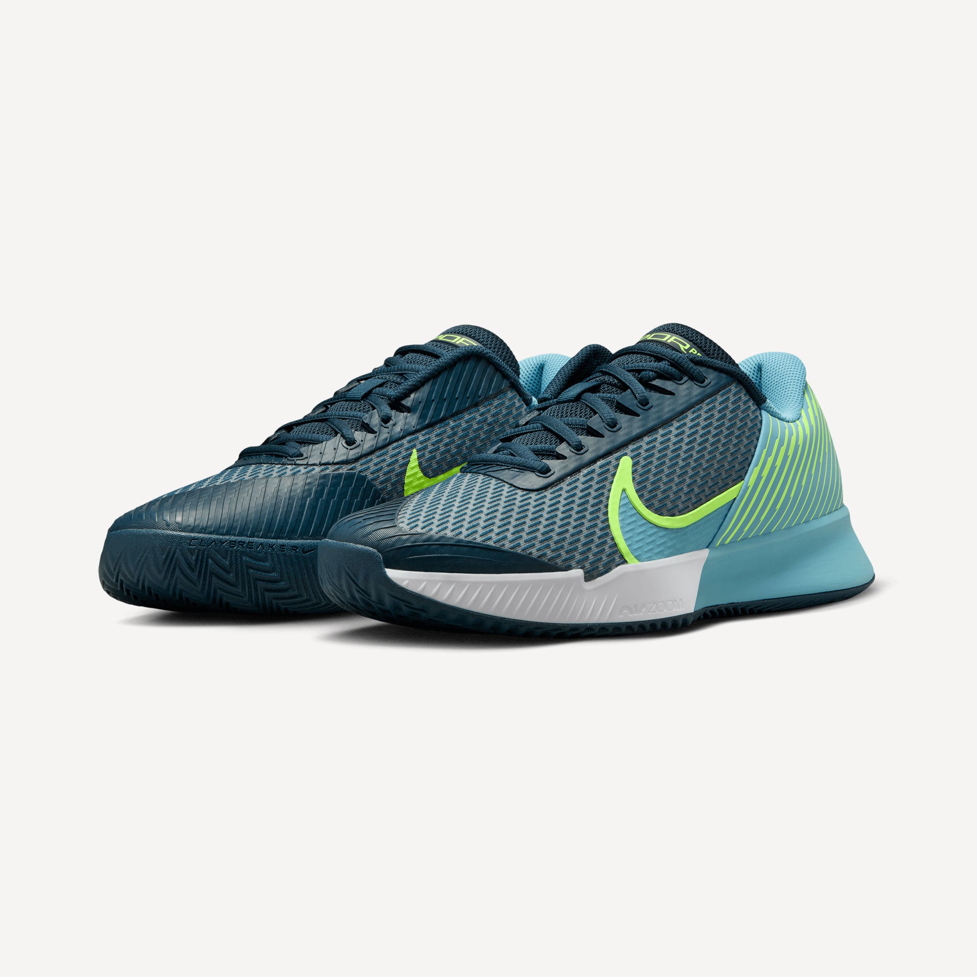 NikeCourt Air Zoom Vapor Pro 2 Men's Clay Court Tennis Shoes - Blue (4)