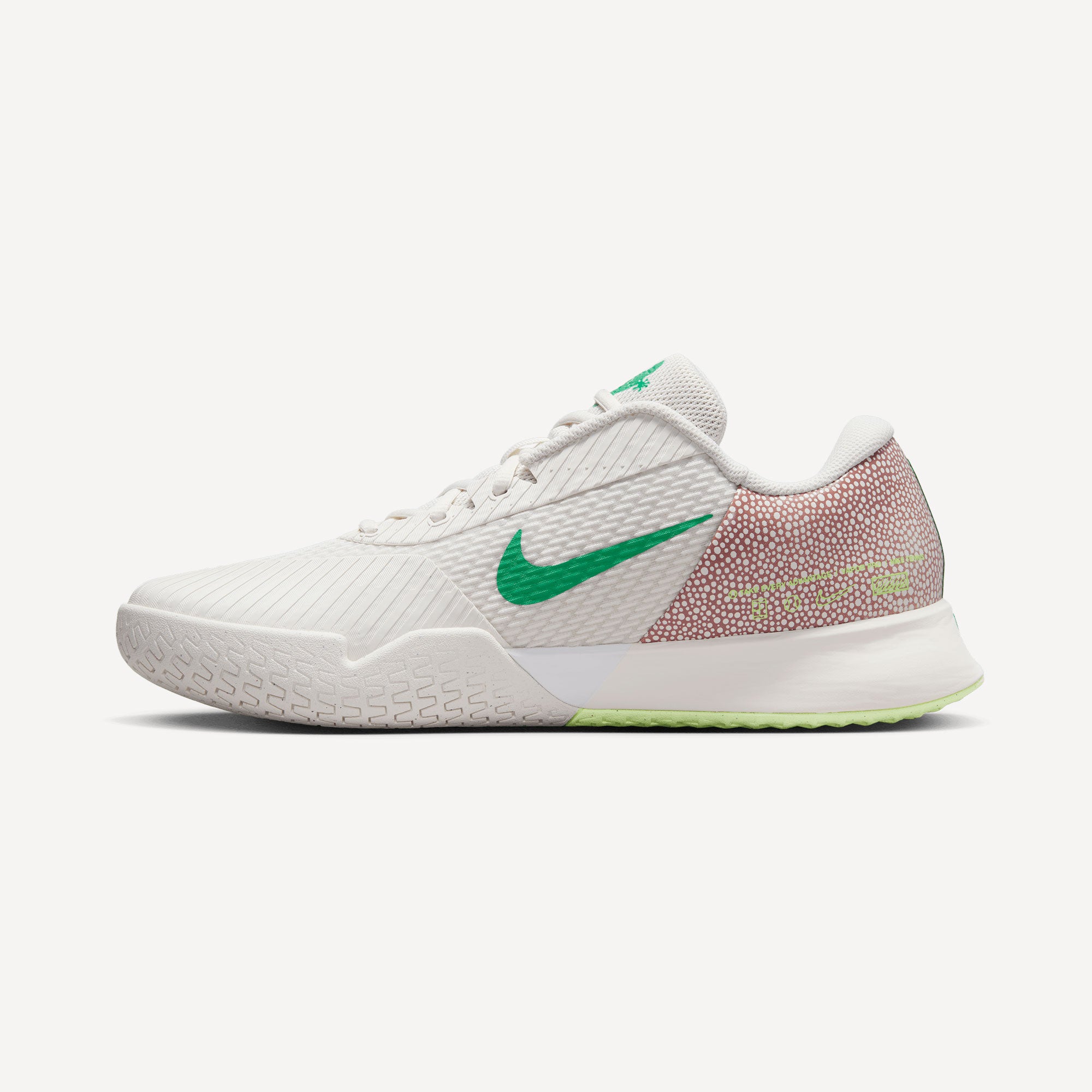 NikeCourt Air Zoom Vapor Pro 2 Premium Men's Hard Court Tennis Shoes - Grey (3)
