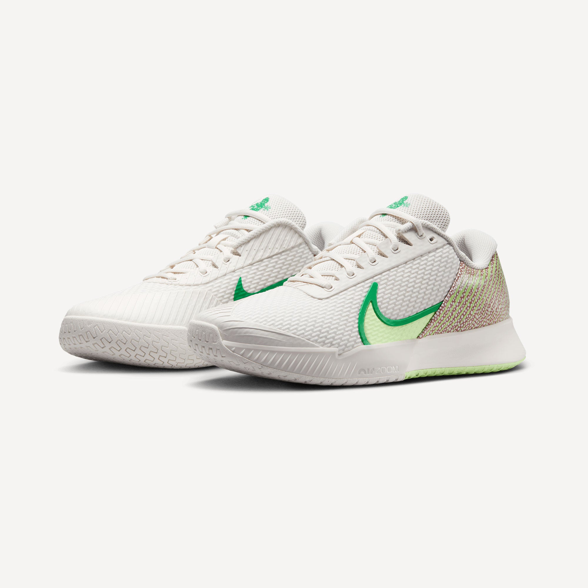 NikeCourt Air Zoom Vapor Pro 2 Premium Men's Hard Court Tennis Shoes - Grey (4)