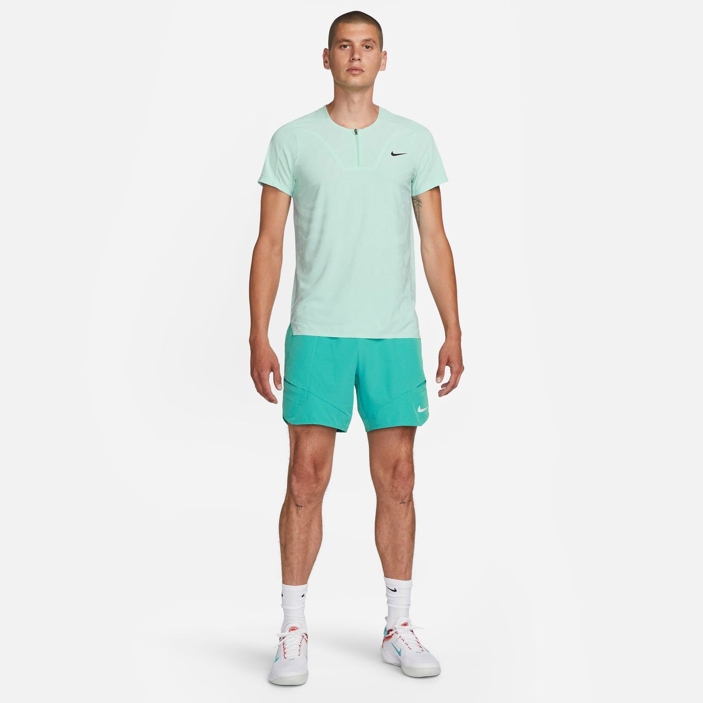 NikeCourt Dri-FIT ADV Slam New York Men's Tennis Polo Green (6)