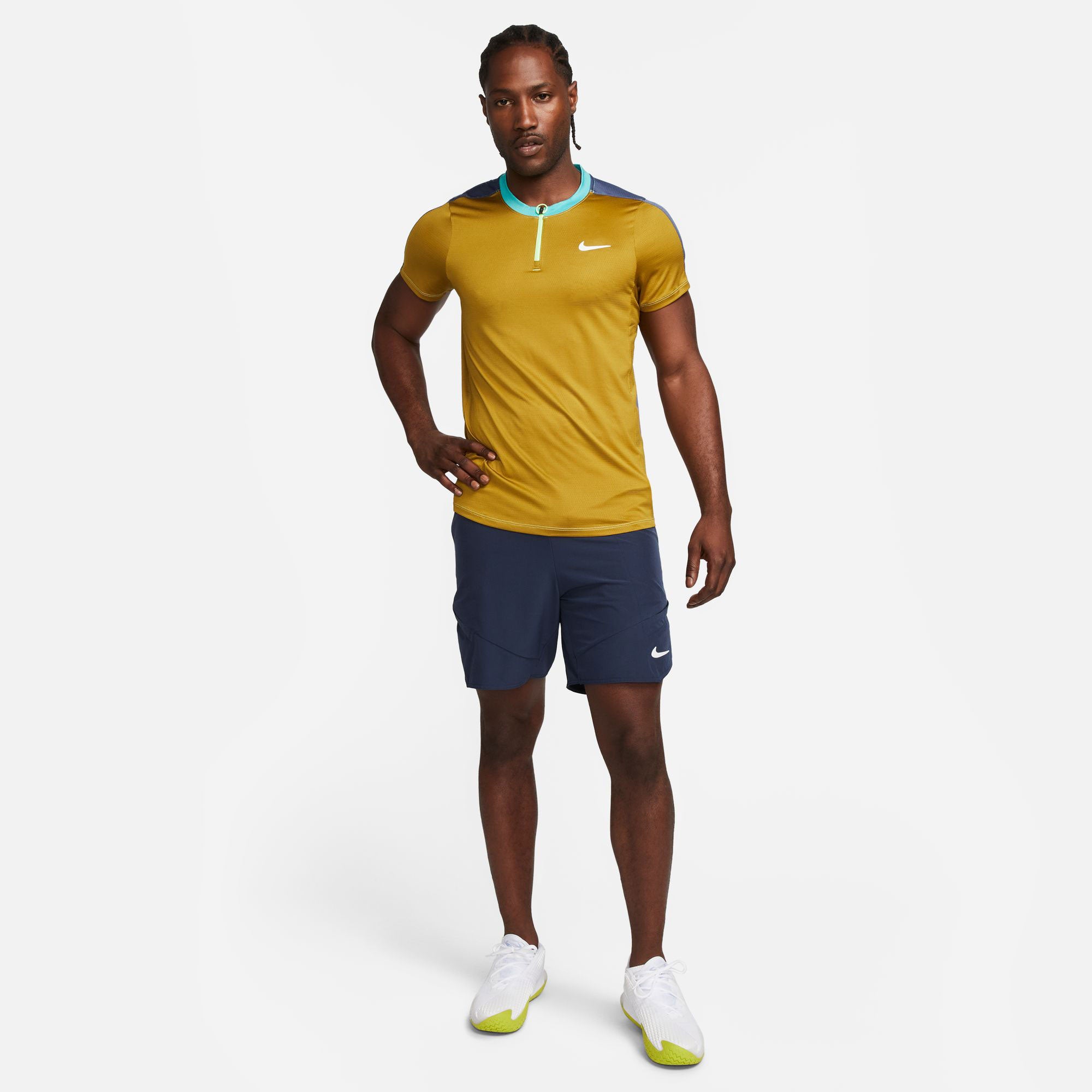 NikeCourt Dri-FIT Advantage Men's Tennis Polo White (4)