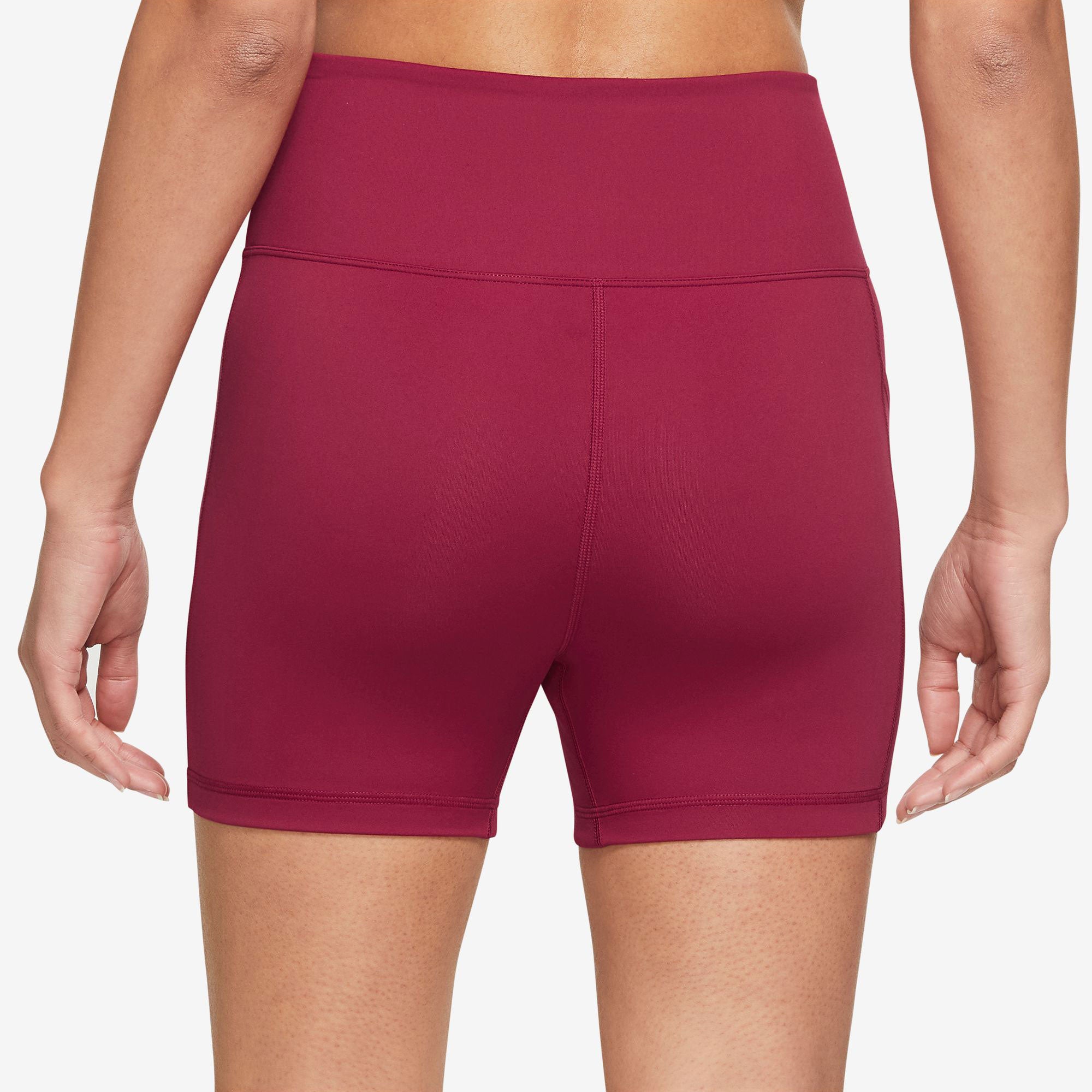 NikeCourt Dri-FIT Advantage Women's 4-Inch High-Rise Tennis Shorts Red (2)