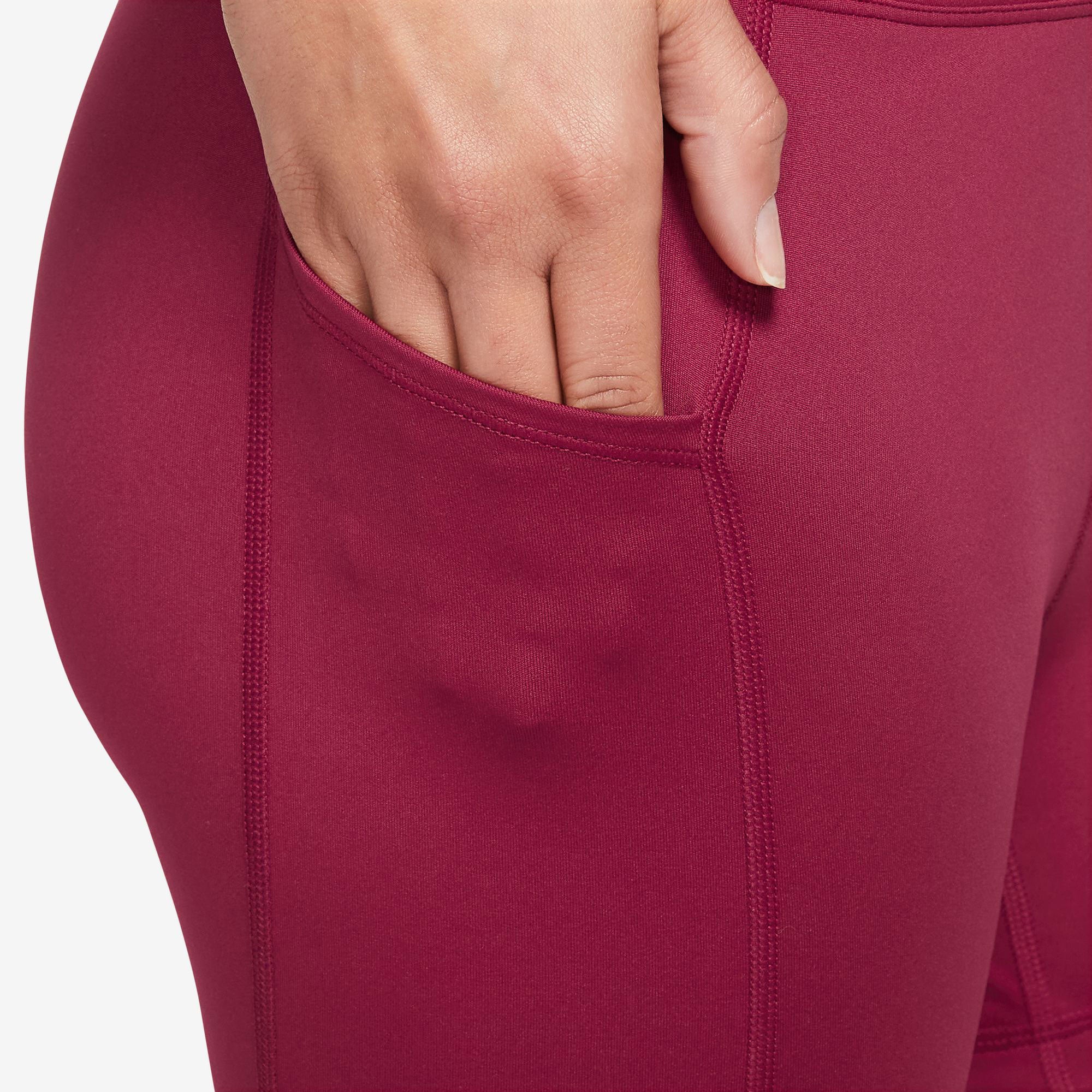 NikeCourt Dri-FIT Advantage Women's 4-Inch High-Rise Tennis Shorts Red (4)