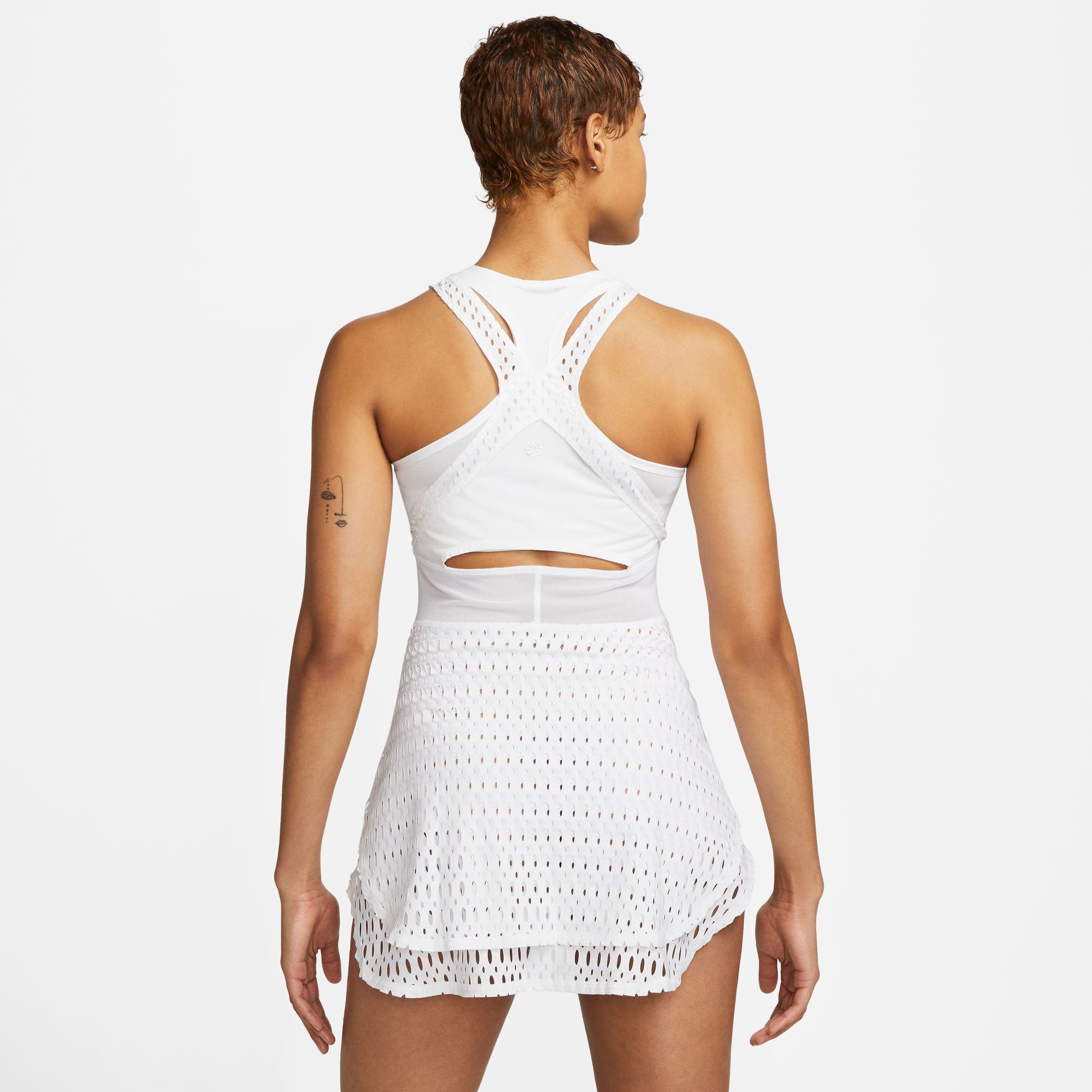 NikeCourt Dri-FIT Slam London Women's Tennis Dress White (2)