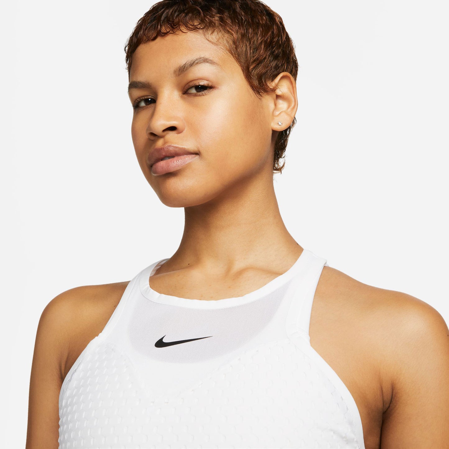 NikeCourt Dri-FIT Slam London Women's Tennis Tank White (3)