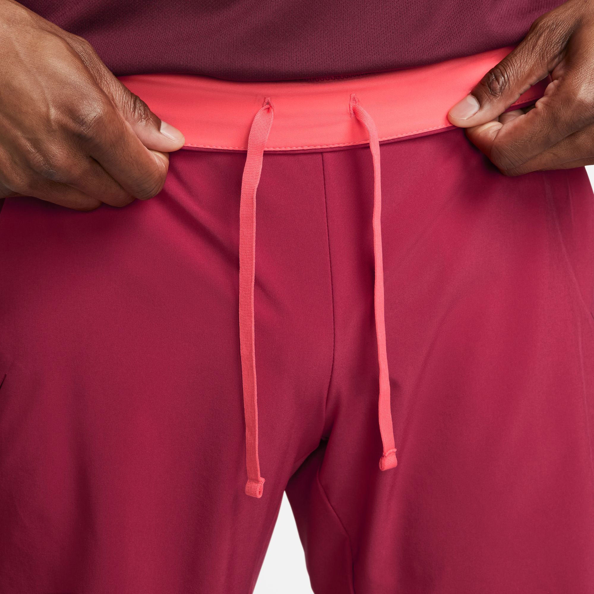 NikeCourt Dri-FIT Slam New York Men's Tennis Shorts Red (6)