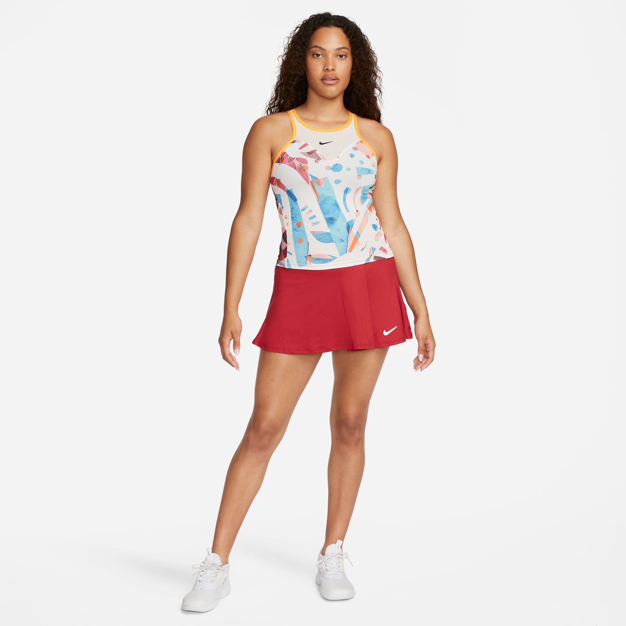NikeCourt Dri-FIT Slam New York Women's Printed Tennis Tank White (5)