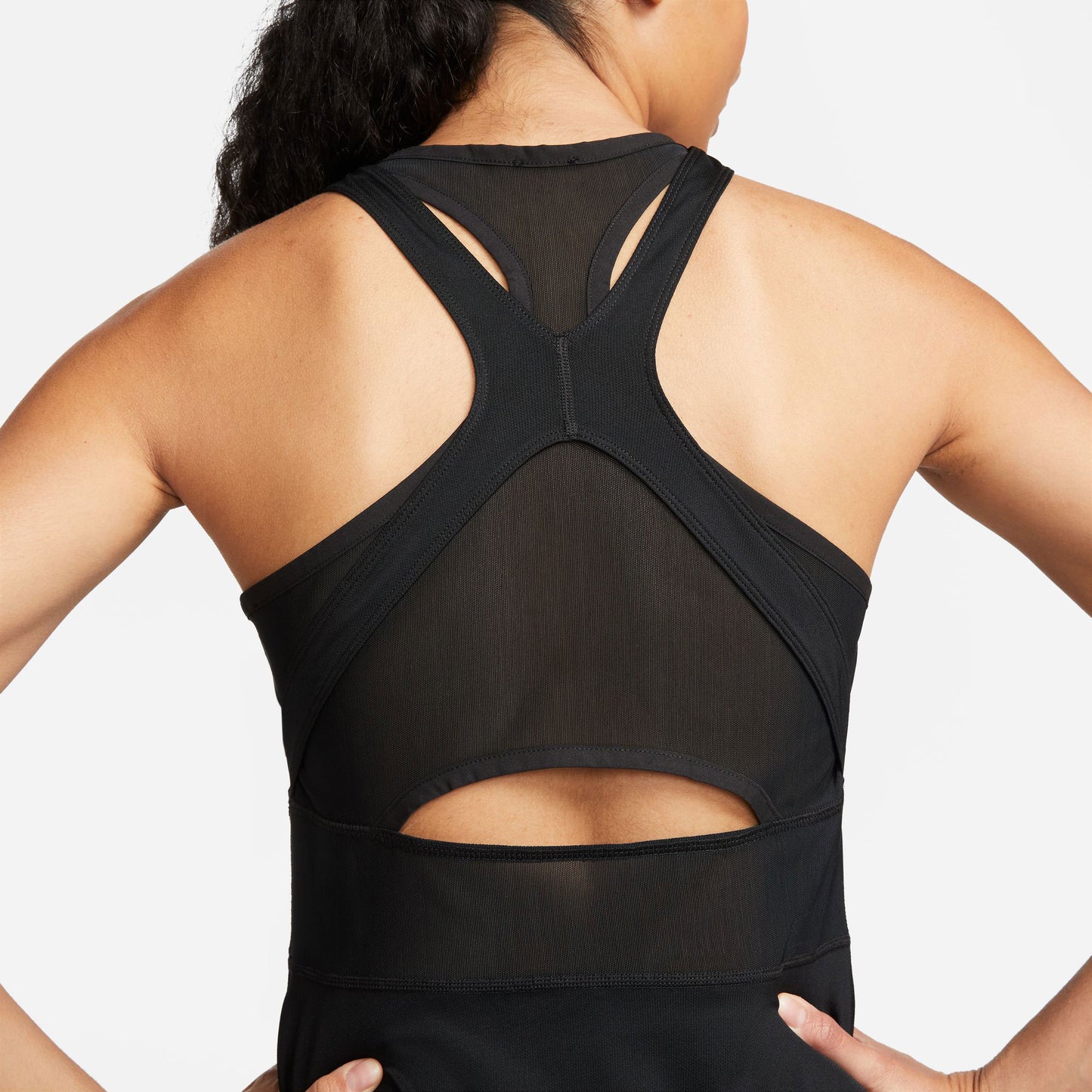 NikeCourt Dri-FIT Slam New York Women's Tennis Dress Black (4)