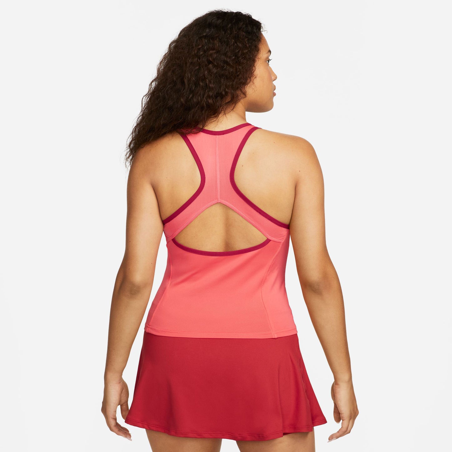 NikeCourt Dri-FIT Slam New York Women's Tennis Tank Red (2)