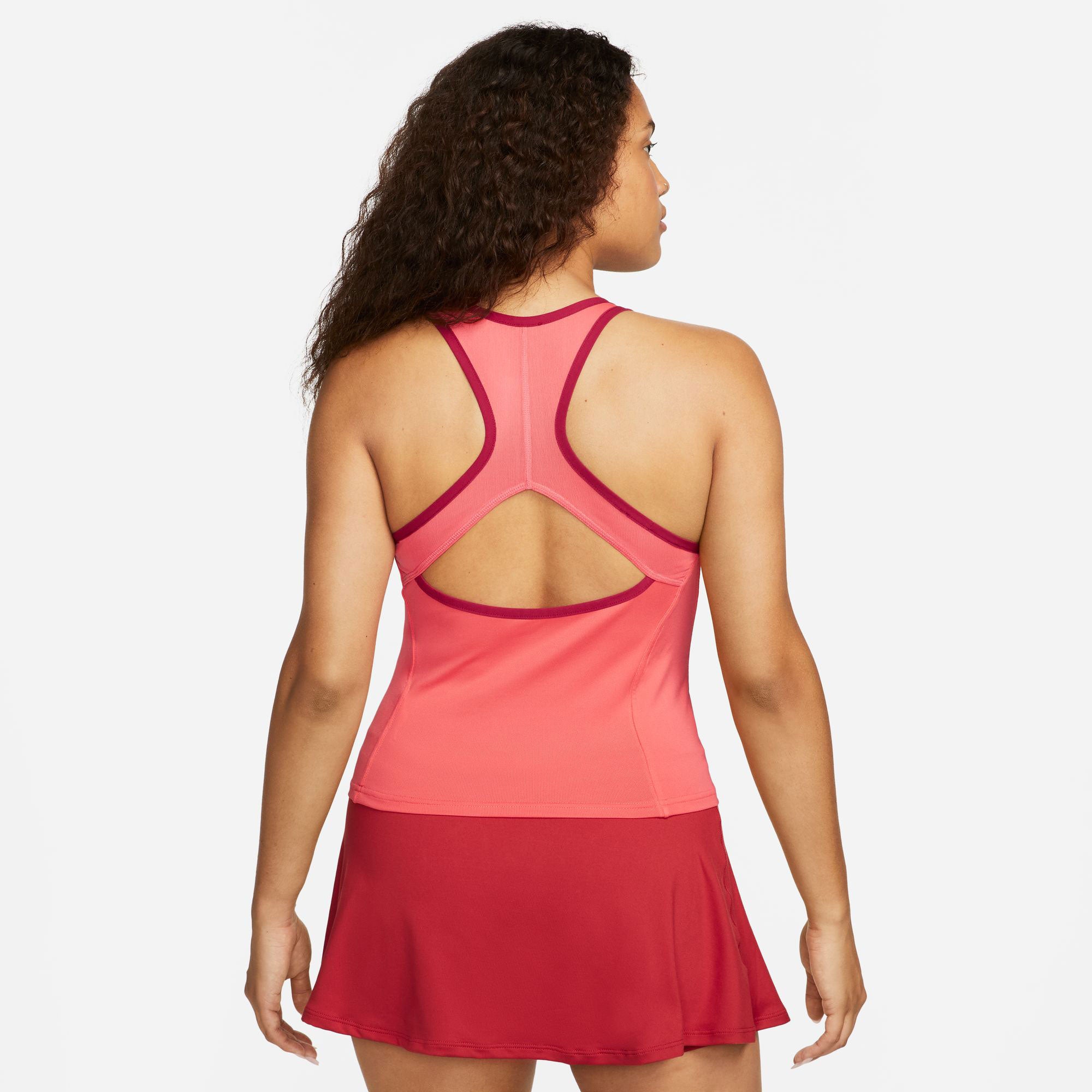 NikeCourt Dri-FIT Slam New York Women's Tennis Tank Red (2)