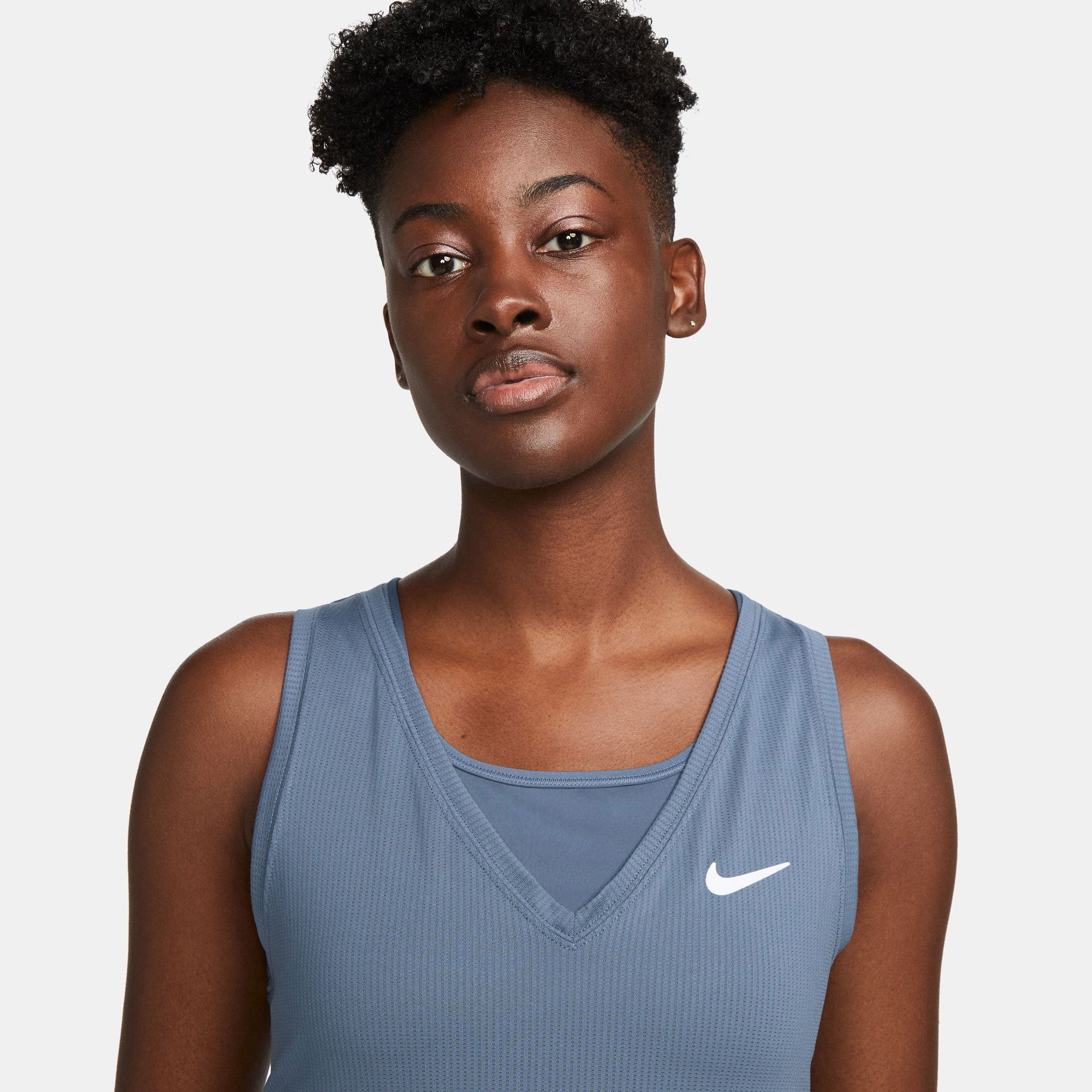 NikeCourt Dri-FIT Victory Women's Tennis Tank Blue (3)