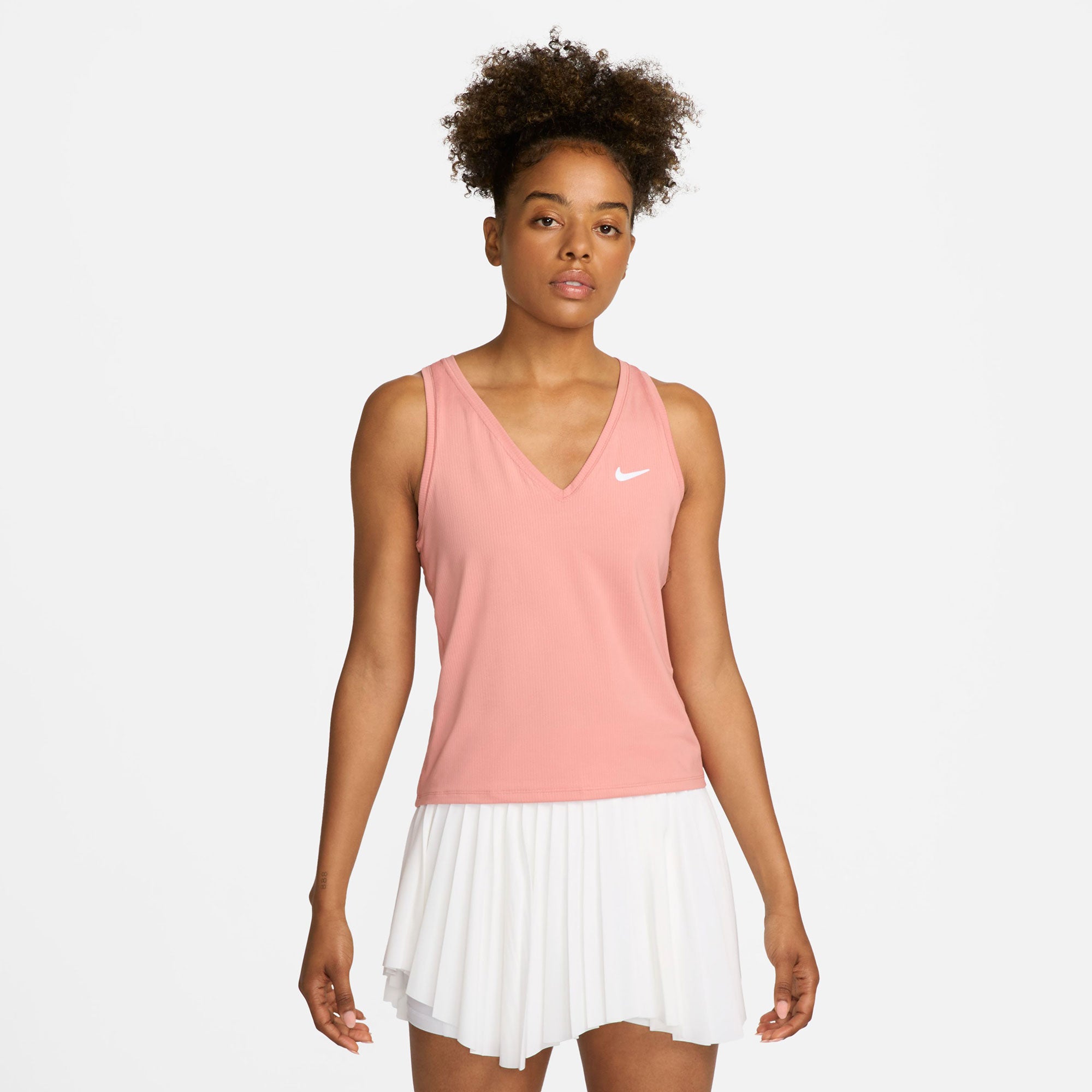 NikeCourt Dri-FIT Victory Women's Tennis Tank Pink (1)