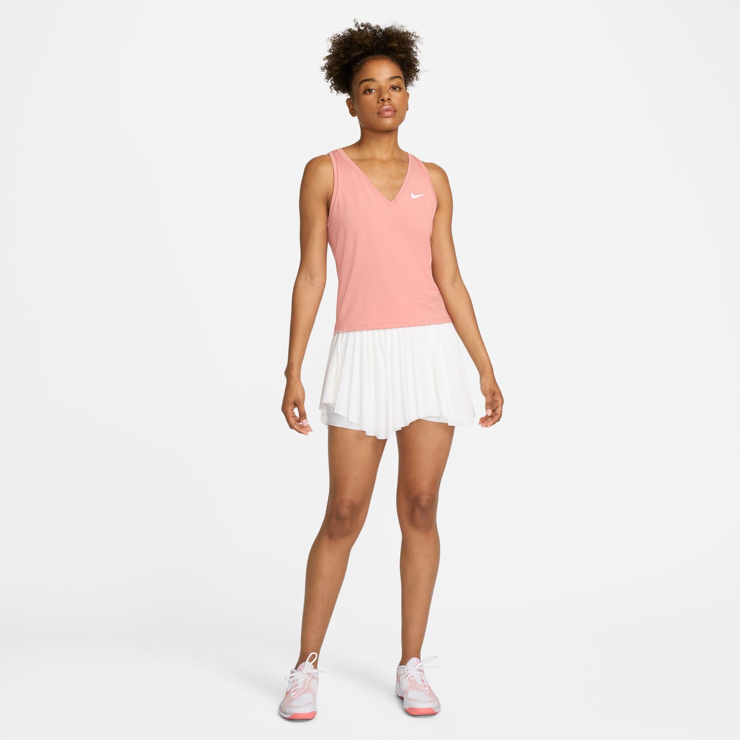 NikeCourt Dri-FIT Victory Women's Tennis Tank Pink (5)