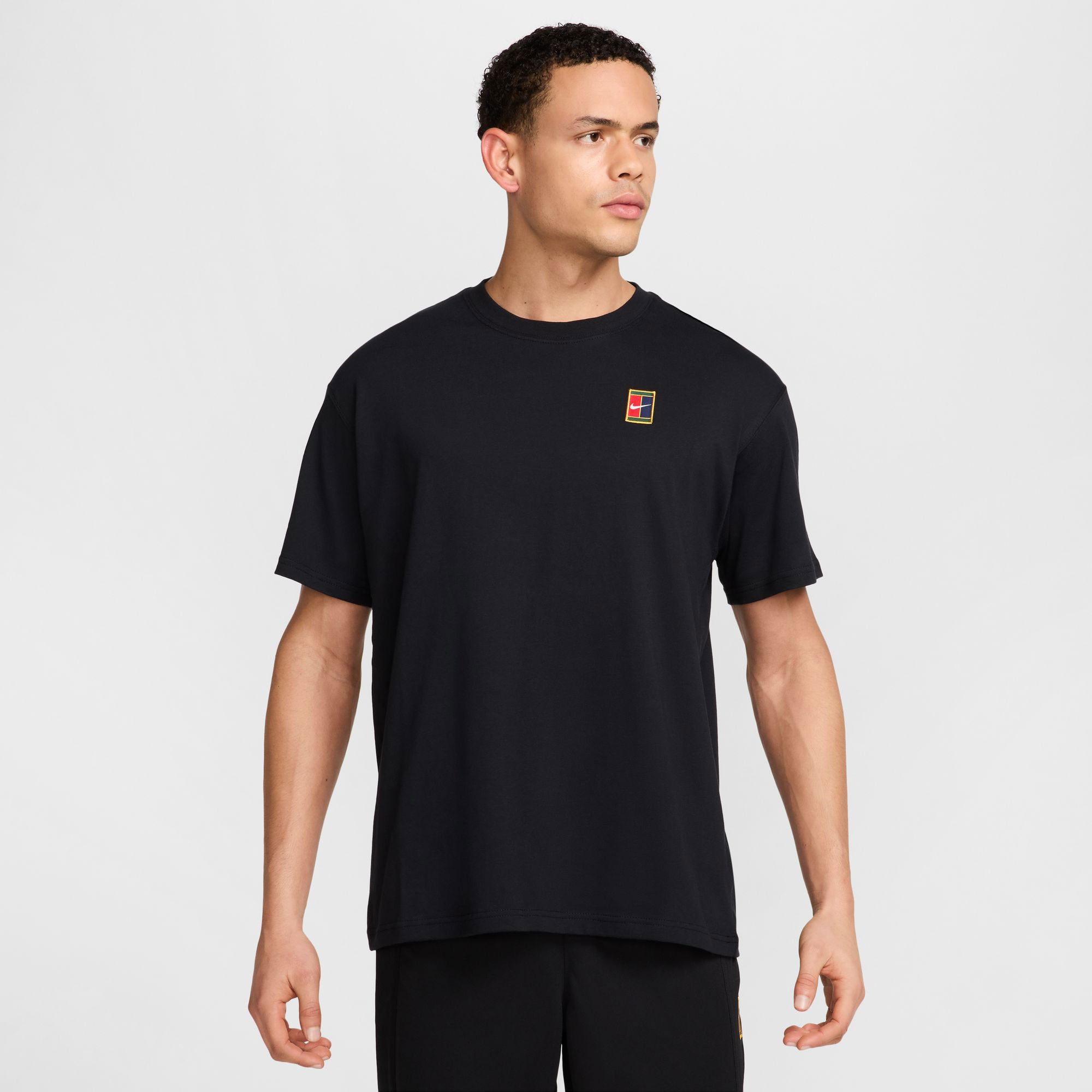 NikeCourt Heritage Max90 Men's Tennis T-Shirt - Black (1)