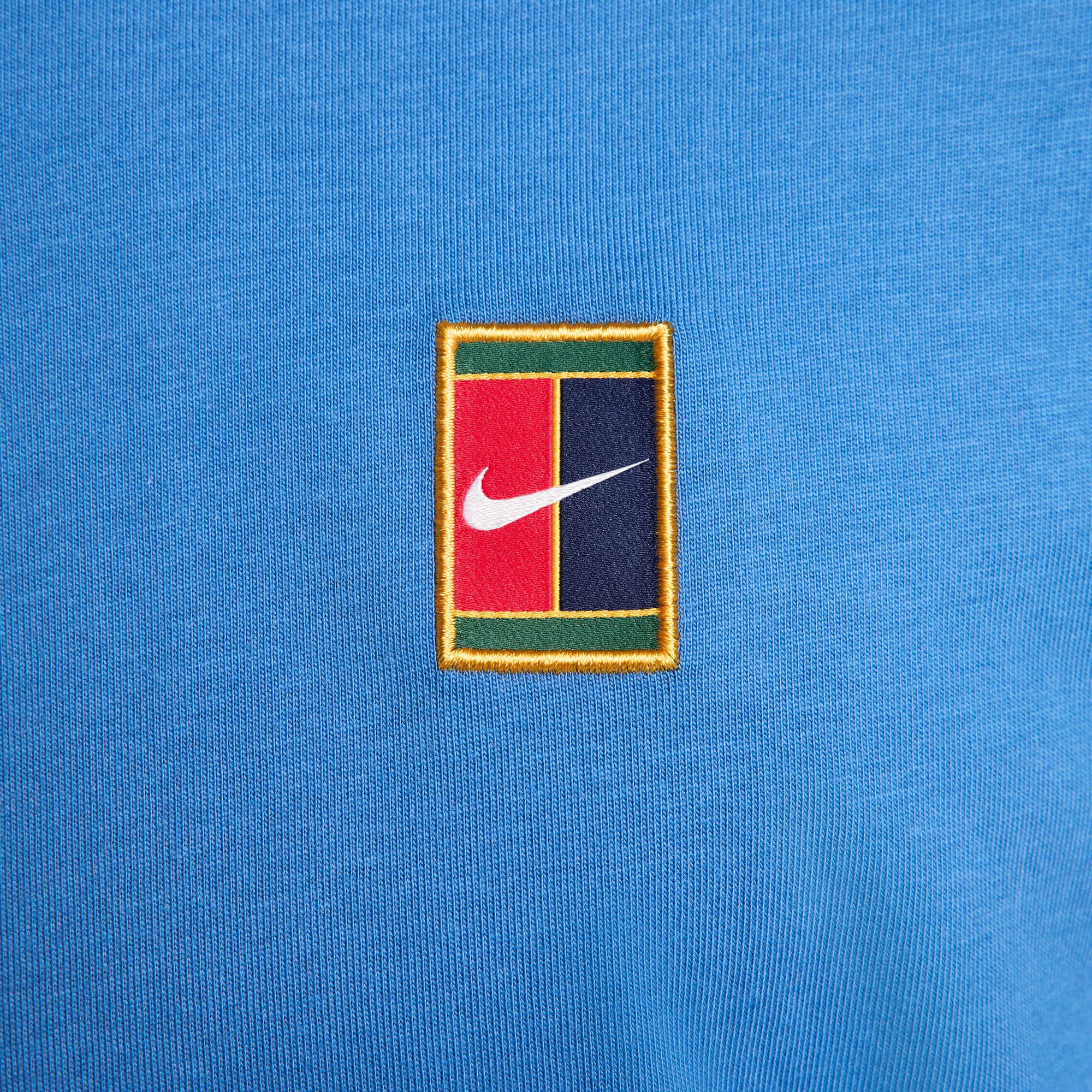 NikeCourt Heritage Max90 Men's Tennis T-Shirt - Blue (4)