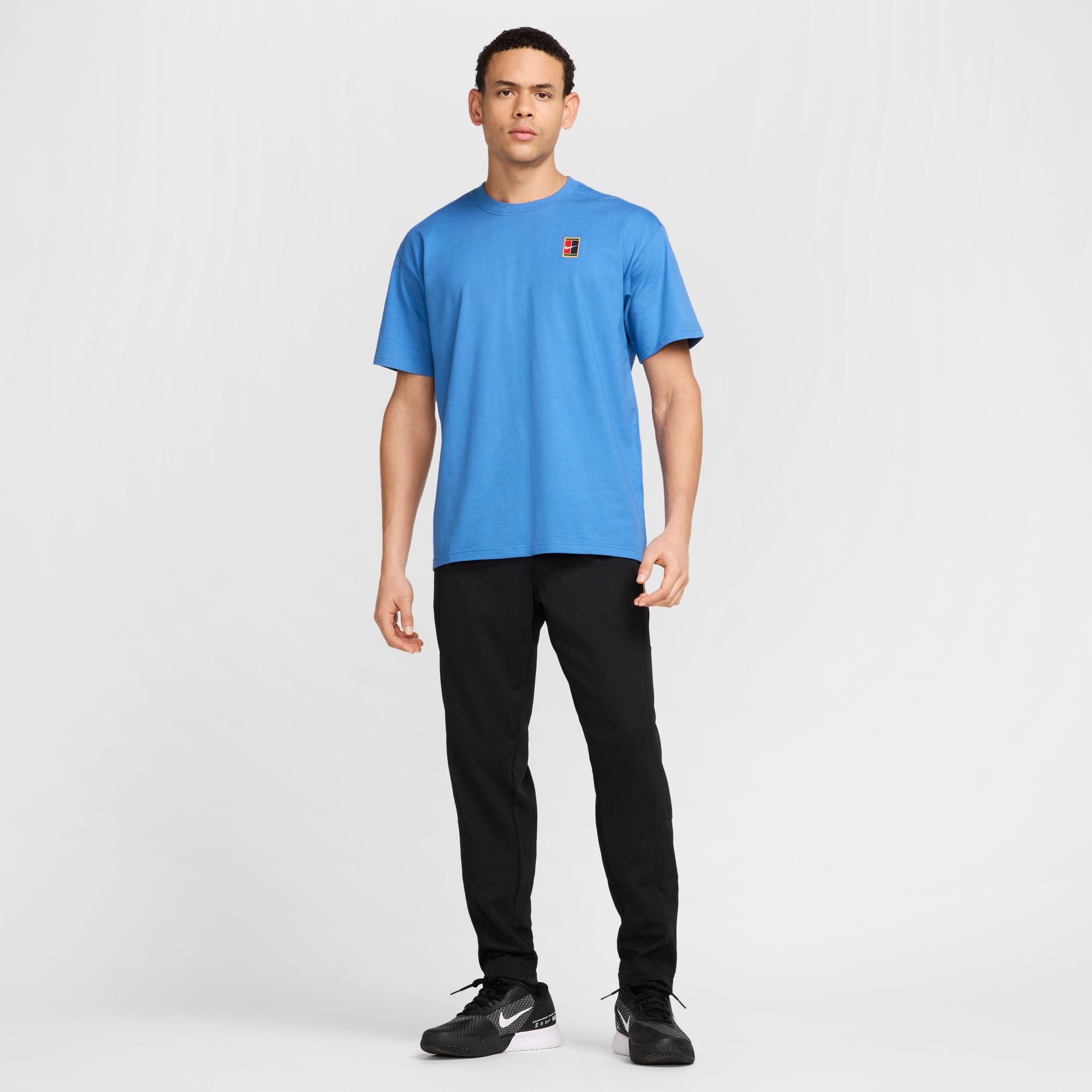 NikeCourt Heritage Max90 Men's Tennis T-Shirt - Blue (5)