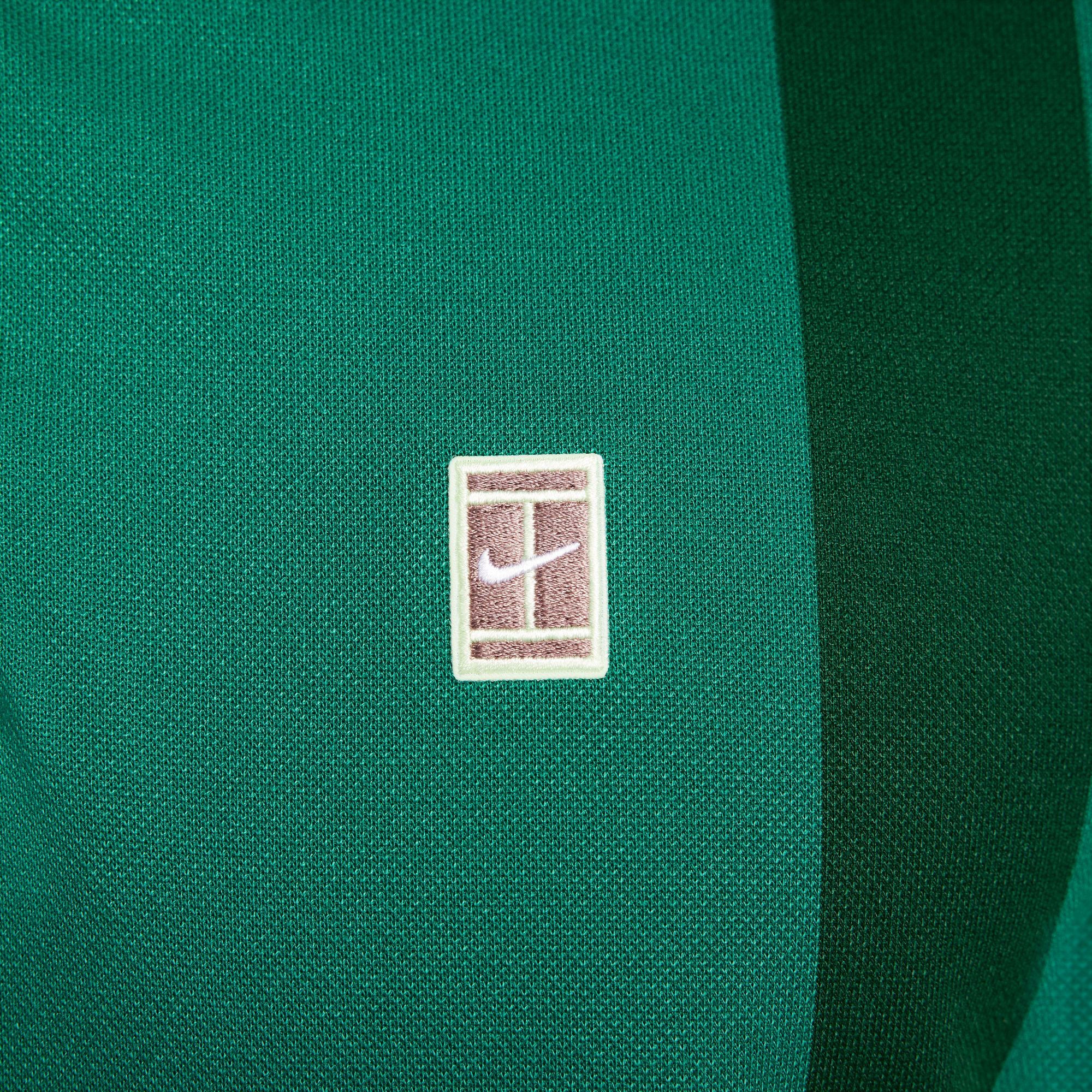 NikeCourt Heritage Men's Dri-FIT Printed Tennis Polo - Green (4)
