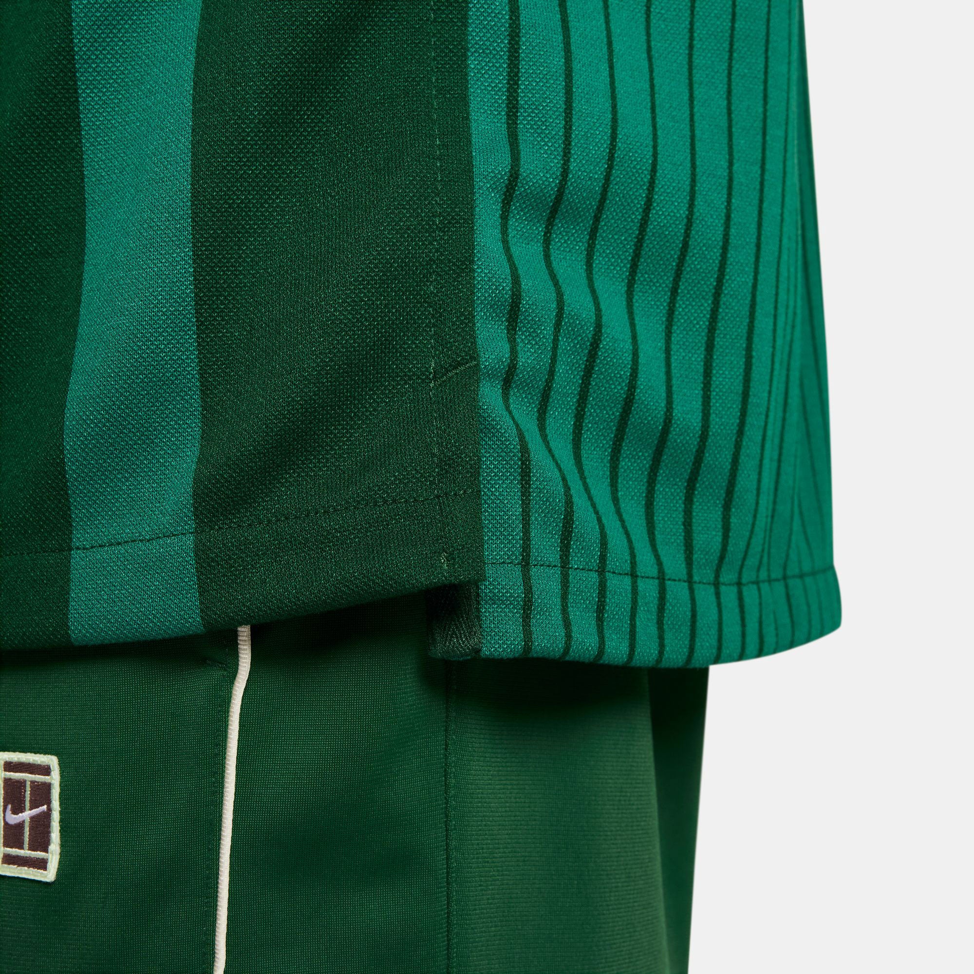 NikeCourt Heritage Men's Dri-FIT Printed Tennis Polo - Green (6)