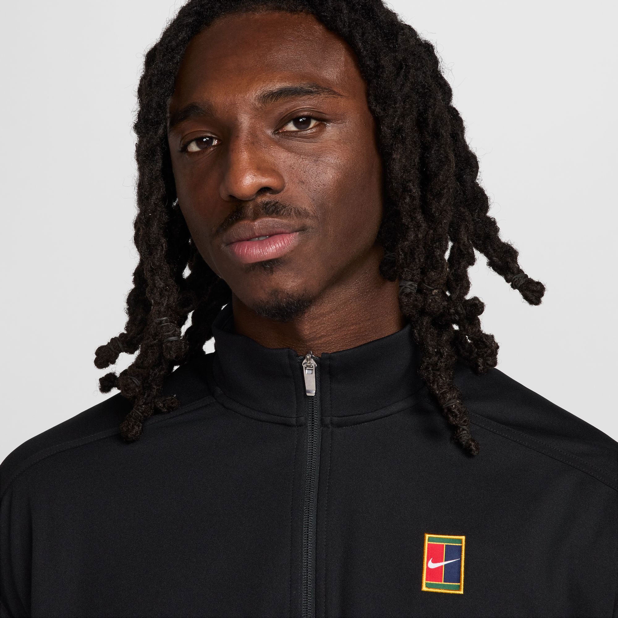 NikeCourt Heritage Men's Dri-FIT Tennis Jacket - Black (3)