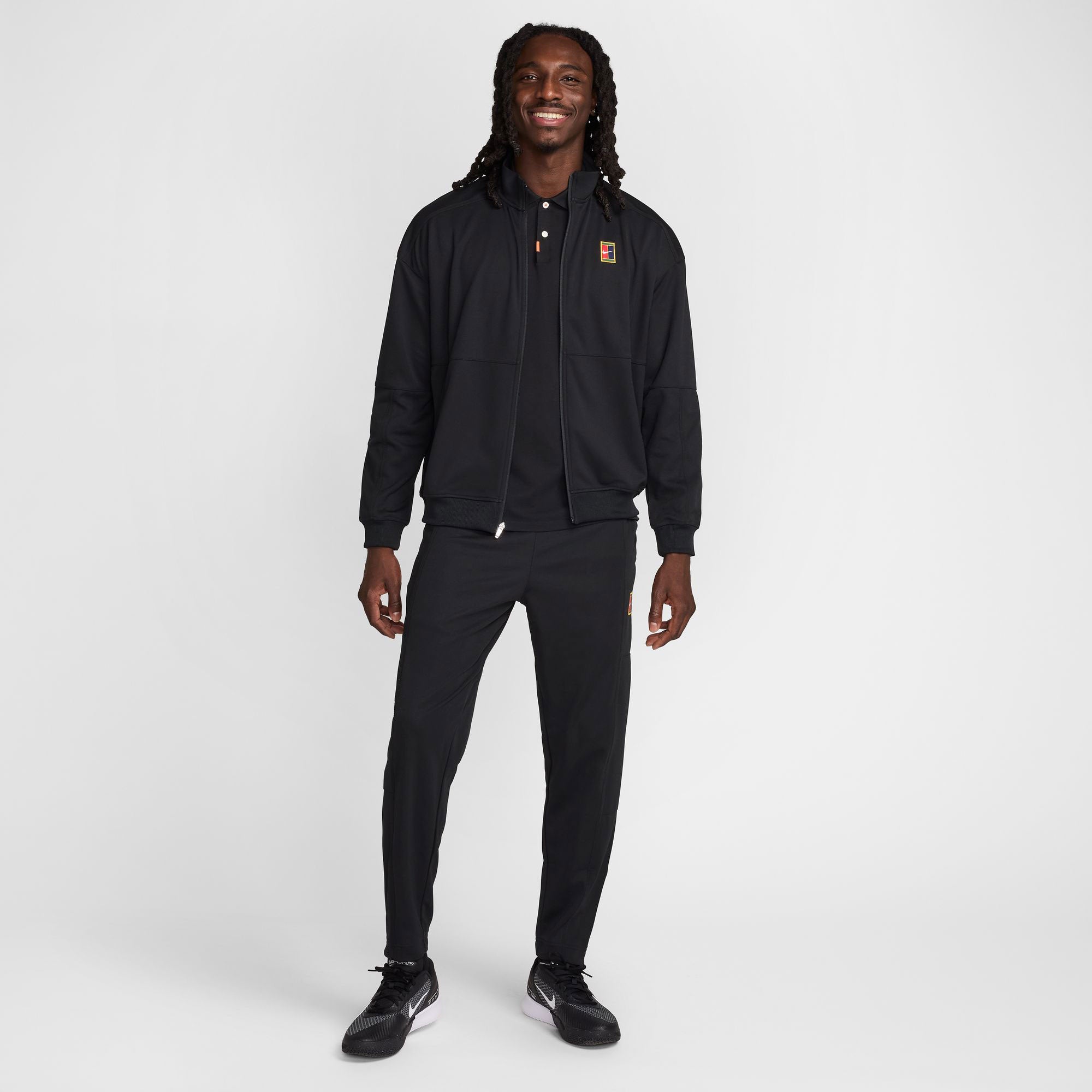 NikeCourt Heritage Men's Dri-FIT Tennis Jacket - Black (6)