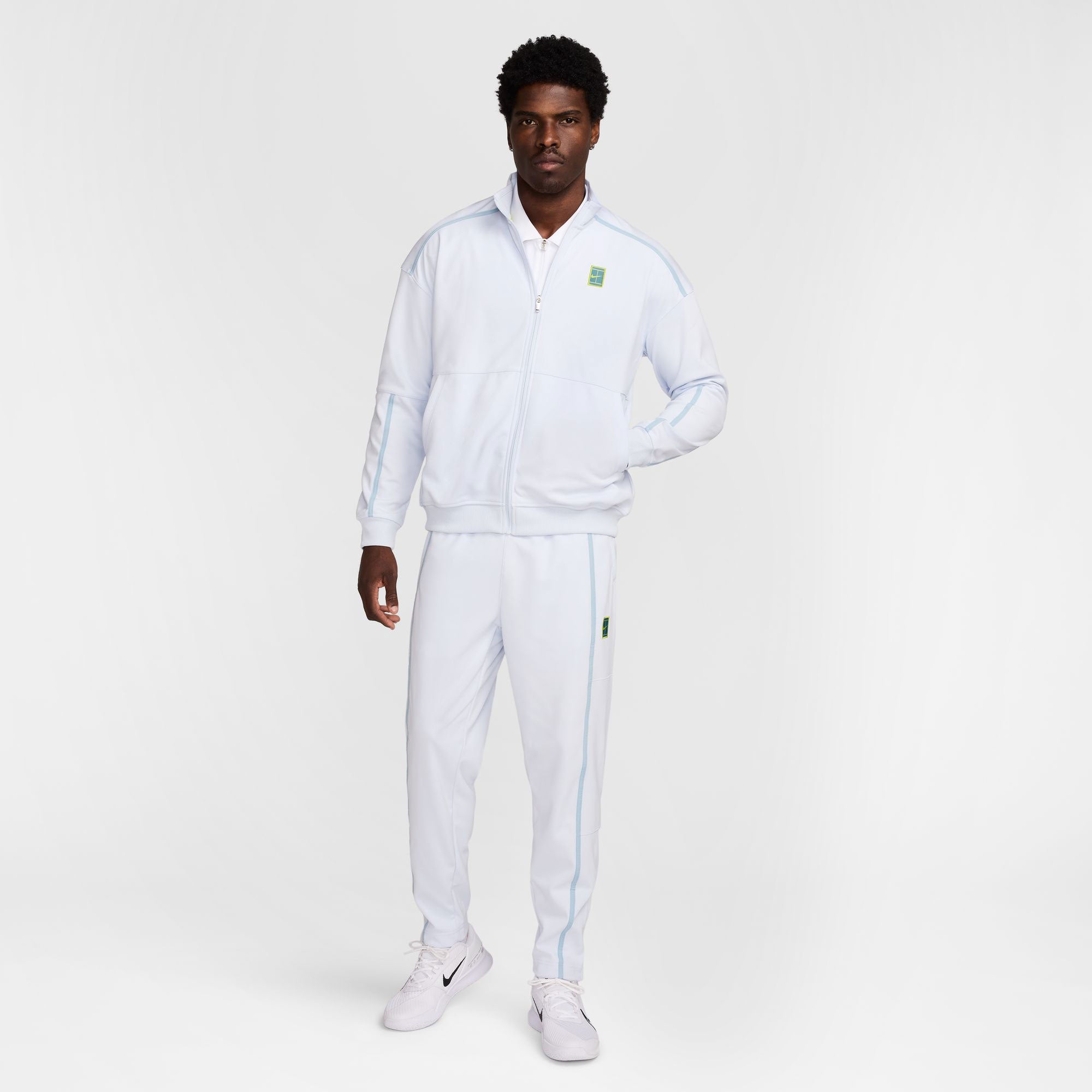 NikeCourt Heritage Men's Dri-FIT Tennis Jacket - Grey (6)