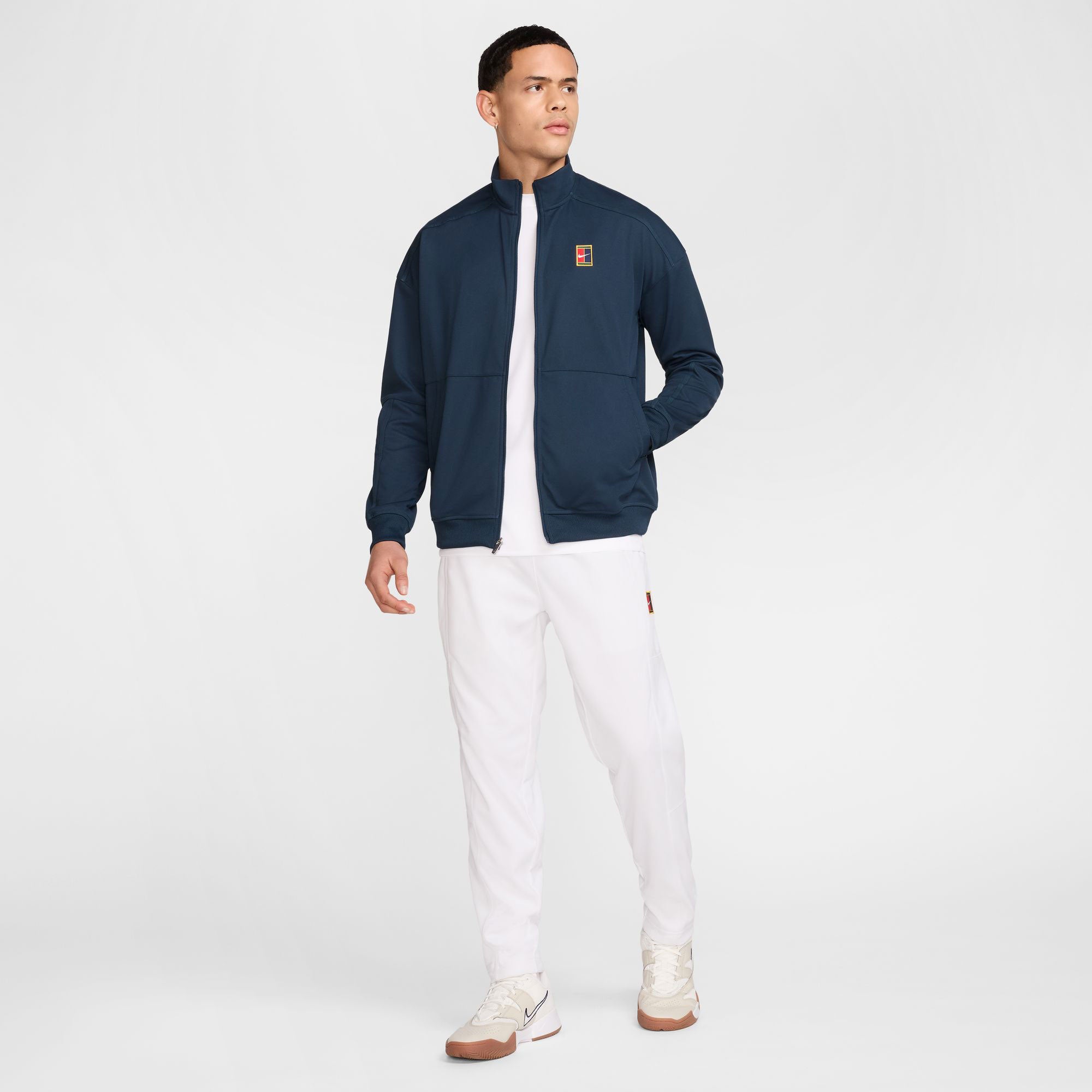 NikeCourt Heritage Men's Dri-FIT Tennis Jacket - Dark Blue (6)