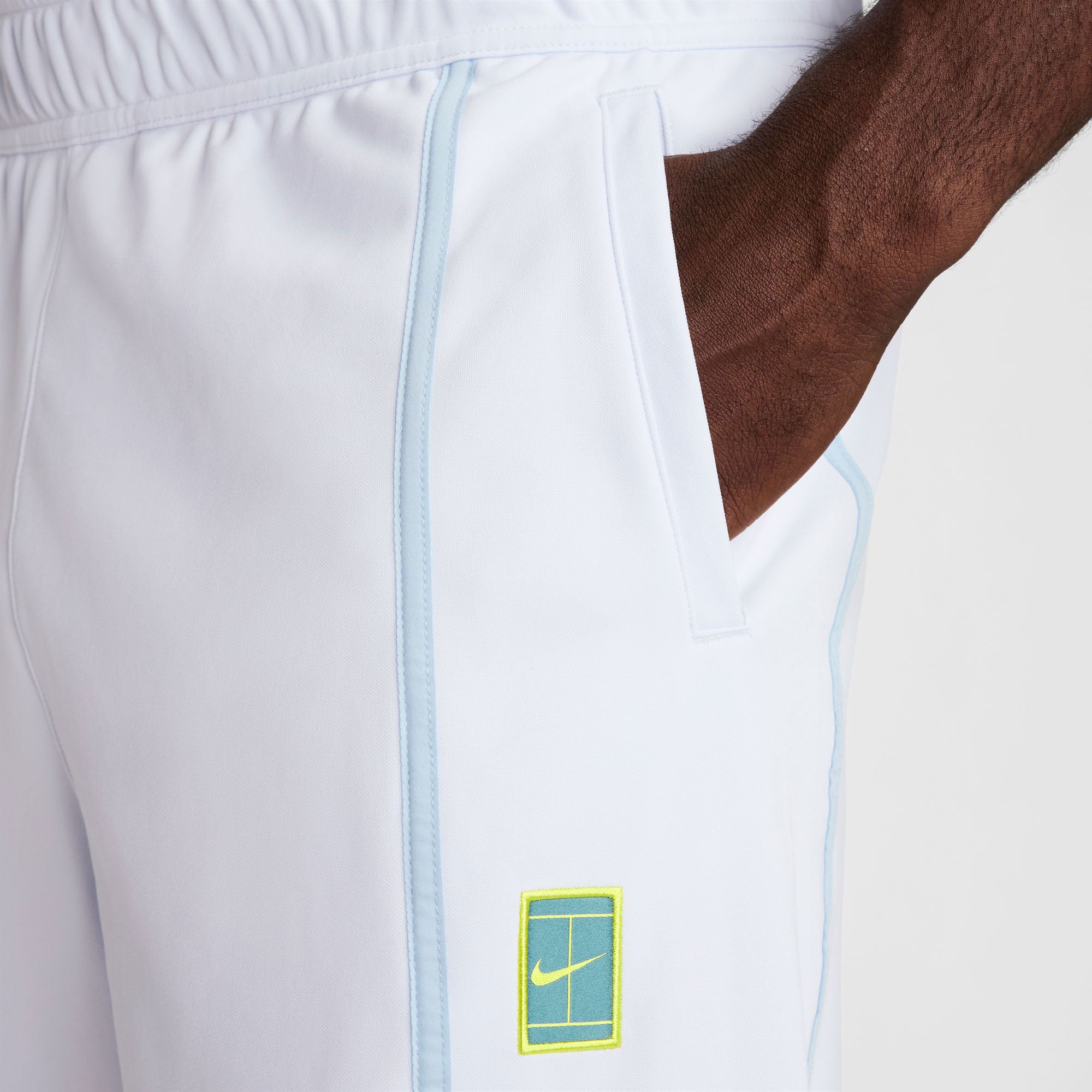 NikeCourt Heritage Men's Dri-FIT Tennis Pants - Grey (3)