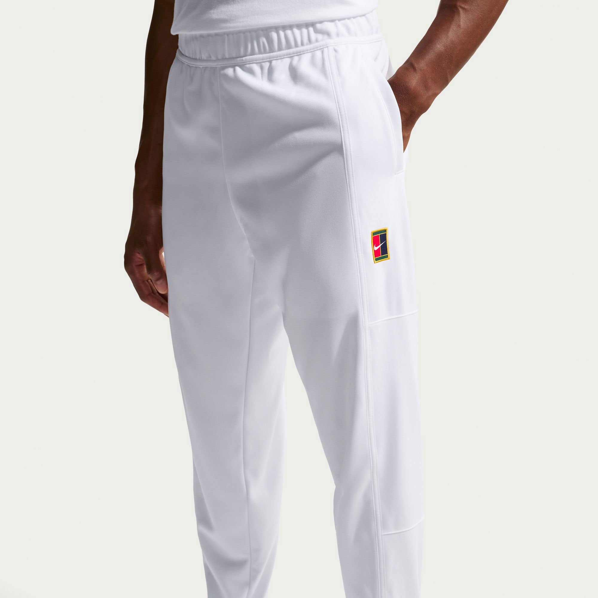 NikeCourt Heritage Men's Dri-FIT Tennis Pants - White (4)