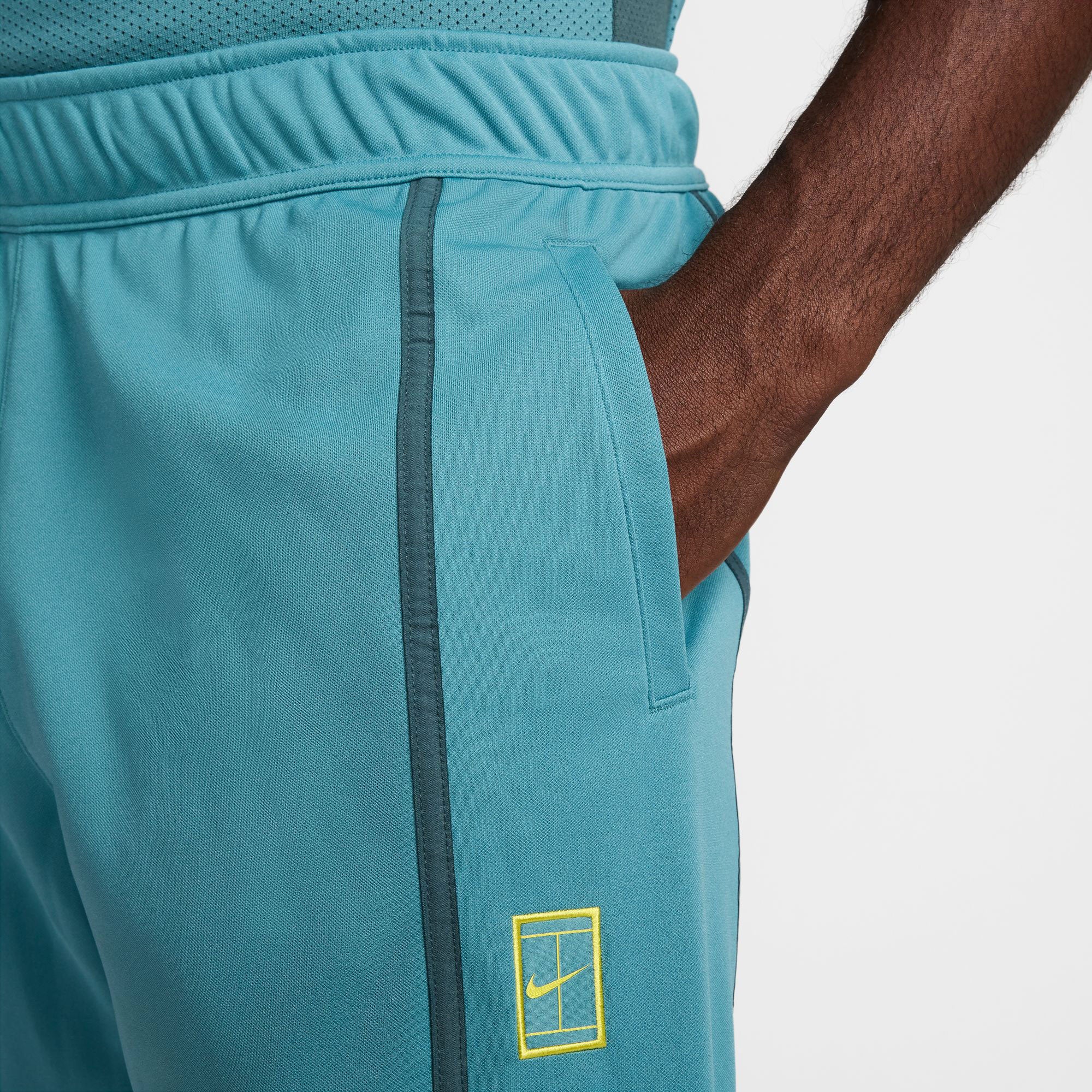 NikeCourt Heritage Men's Dri-FIT Tennis Pants - Green (4)