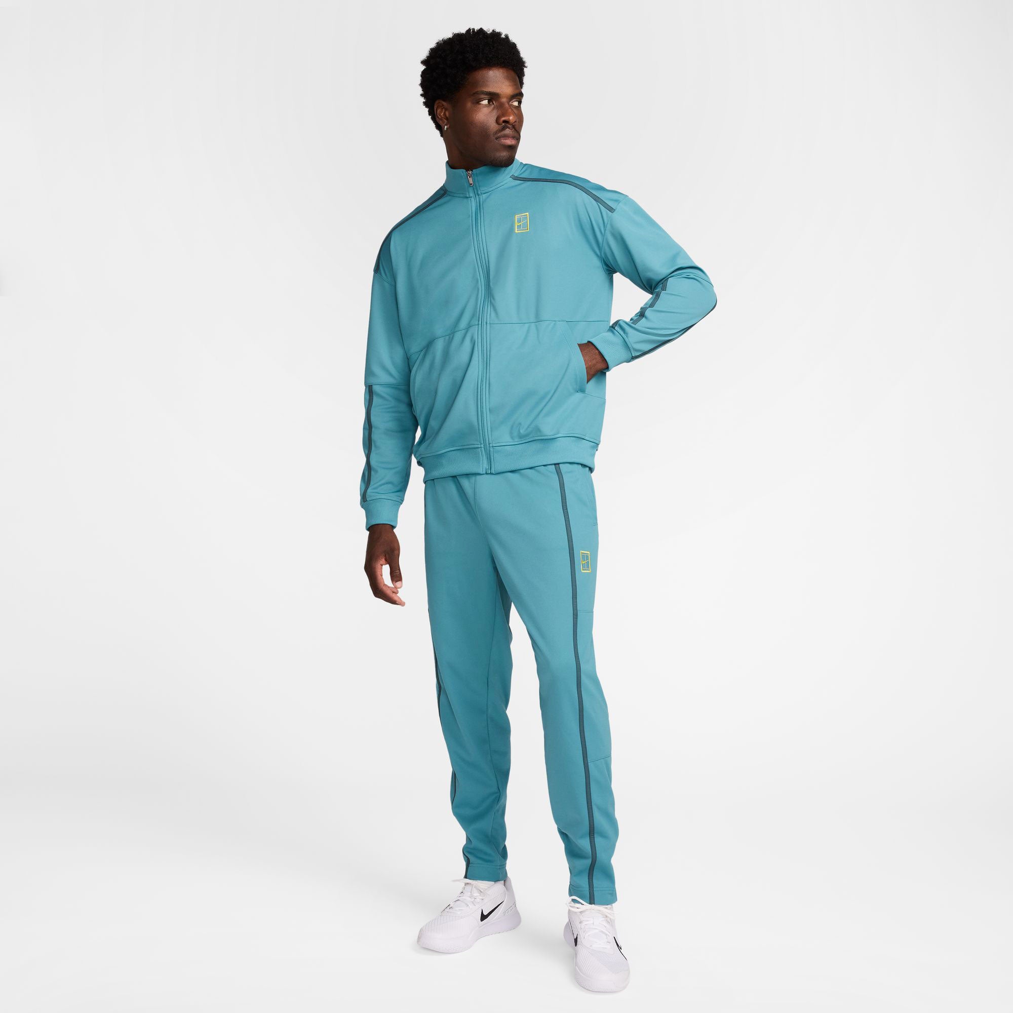NikeCourt Heritage Men's Dri-FIT Tennis Pants - Green (6)