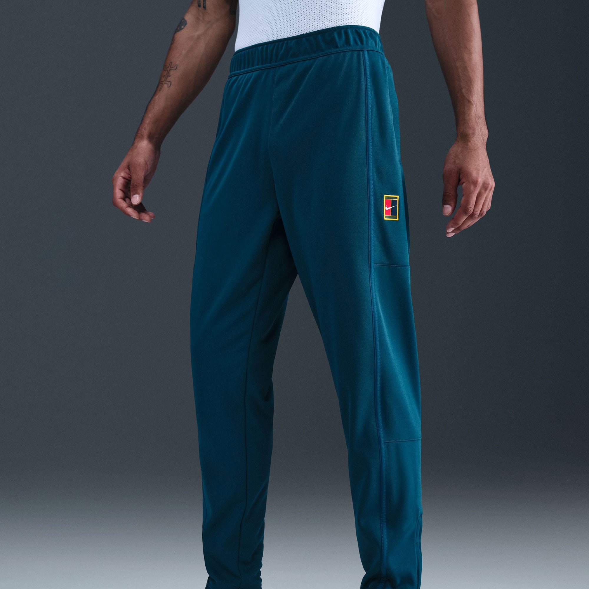 NikeCourt Heritage Men's Dri-FIT Tennis Pants - Blue (3)