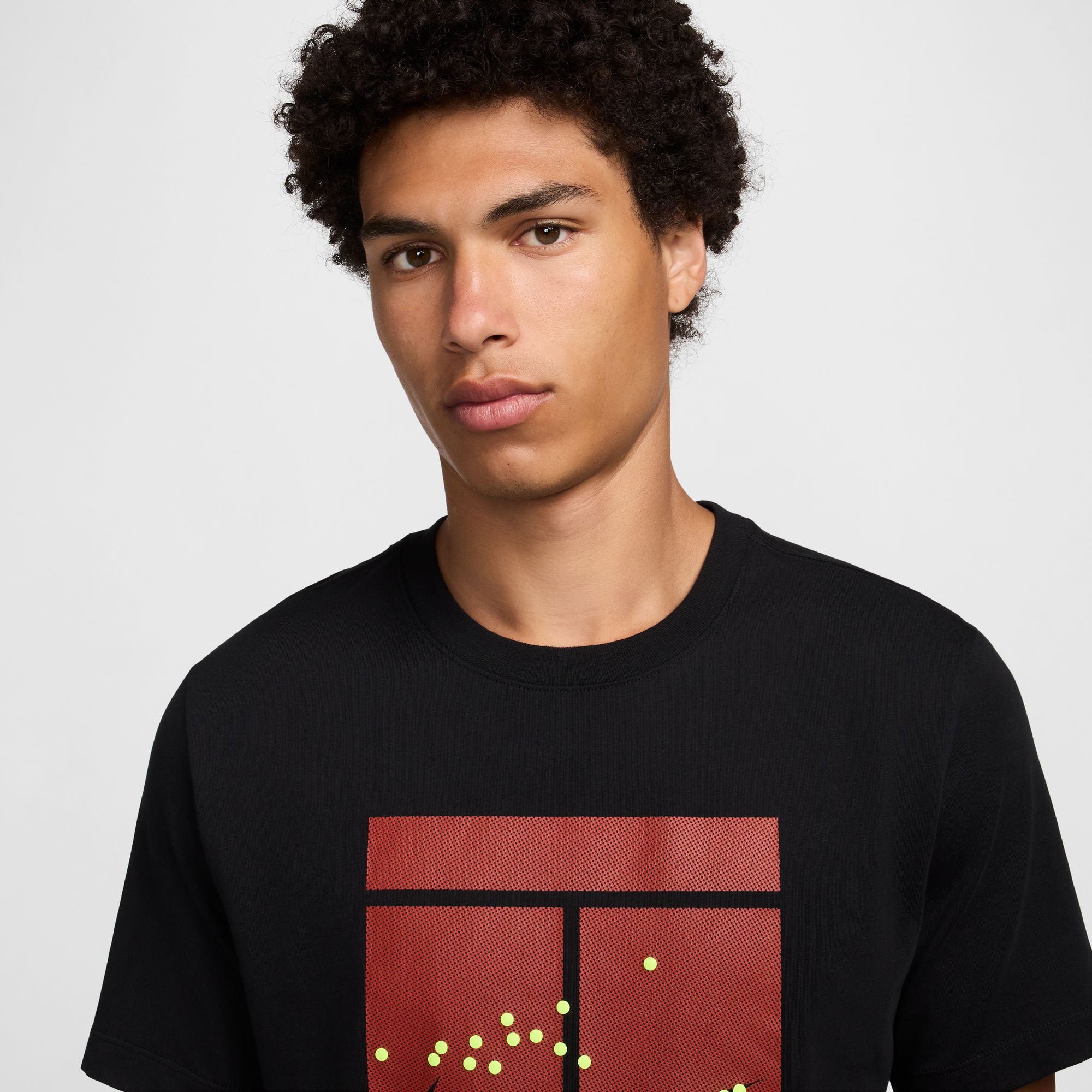 NikeCourt Heritage Men's Dri-FIT Tennis T-Shirt - Black (3)