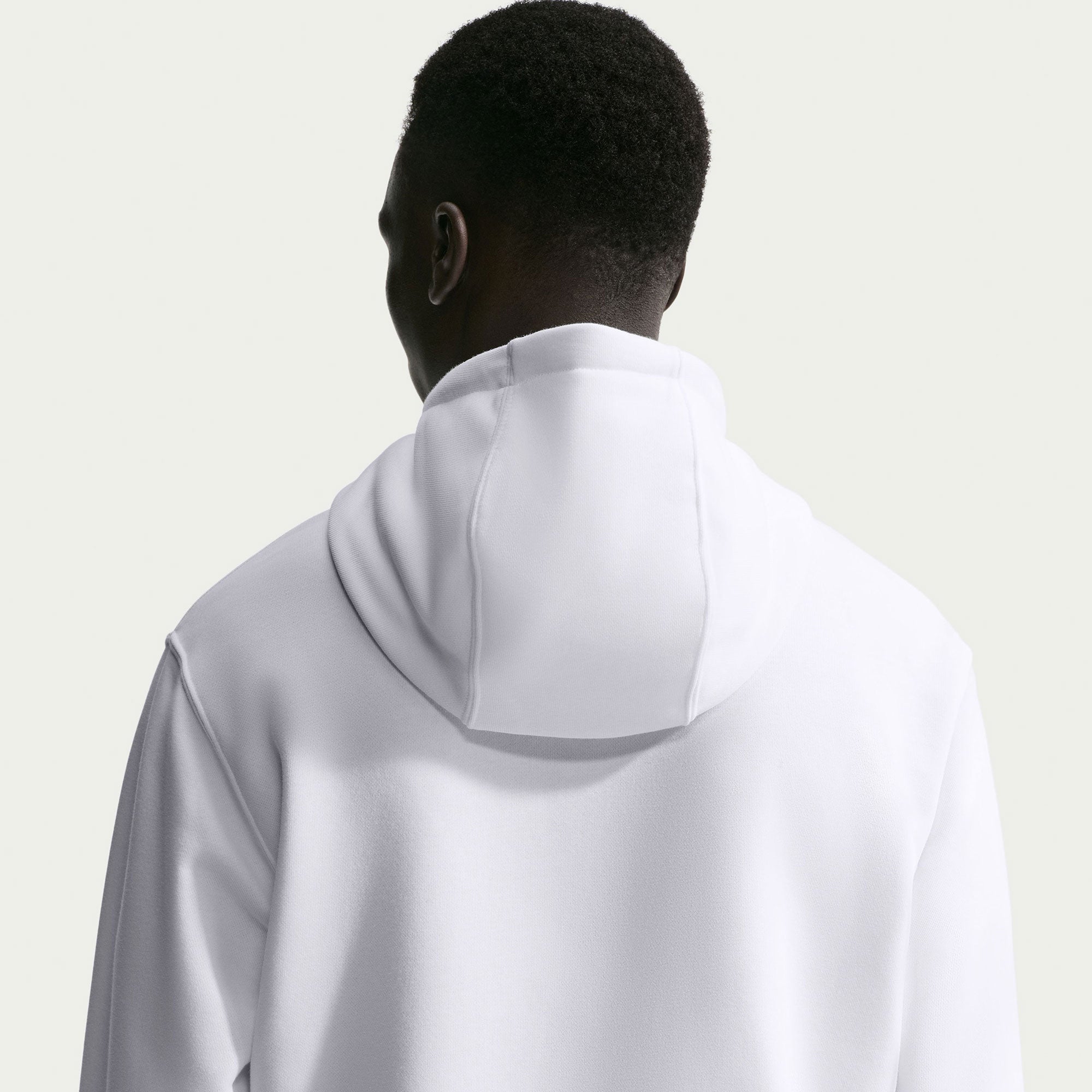 NikeCourt Heritage Men's Fleece Tennis Hoodie - White (2)