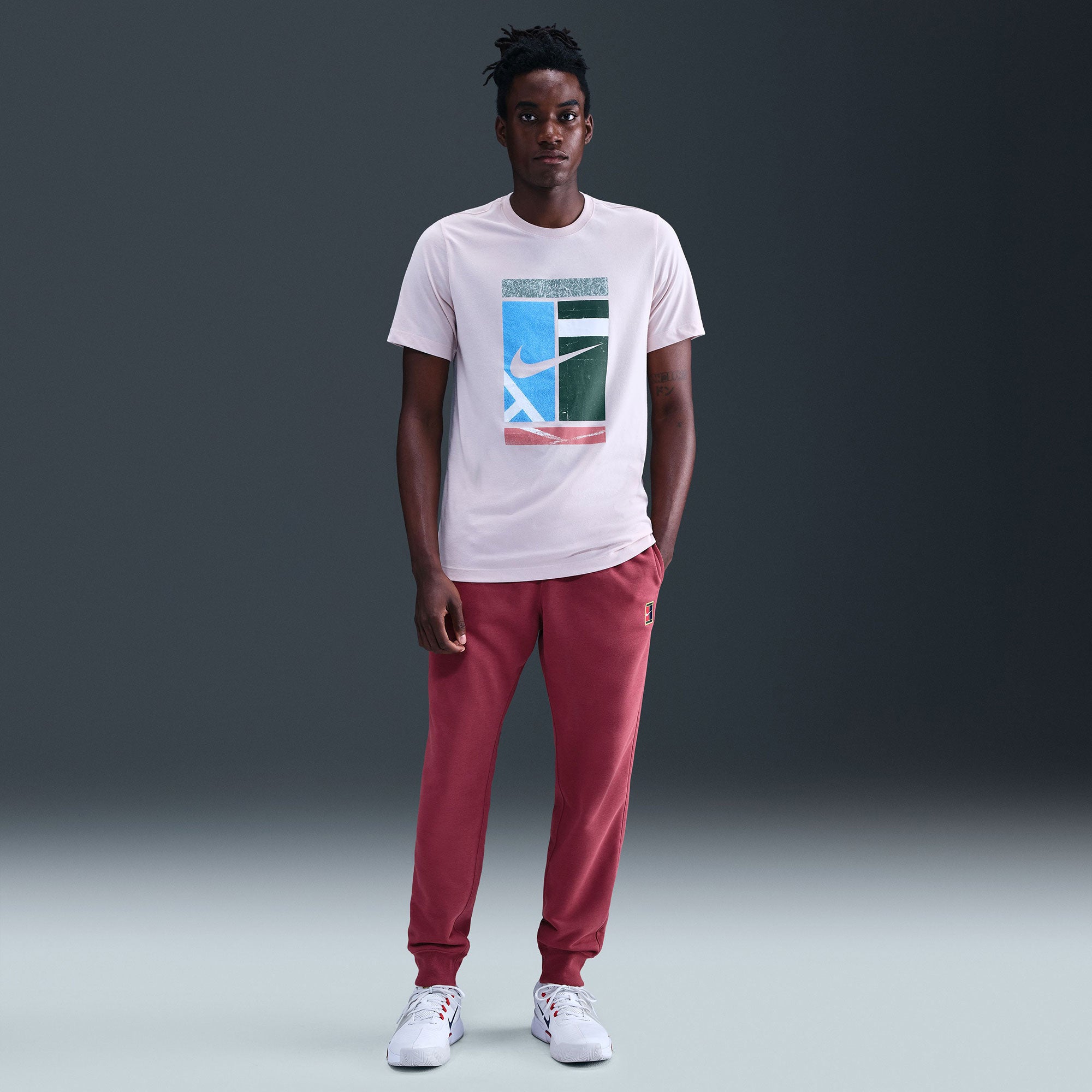 nike fleece tennis pants