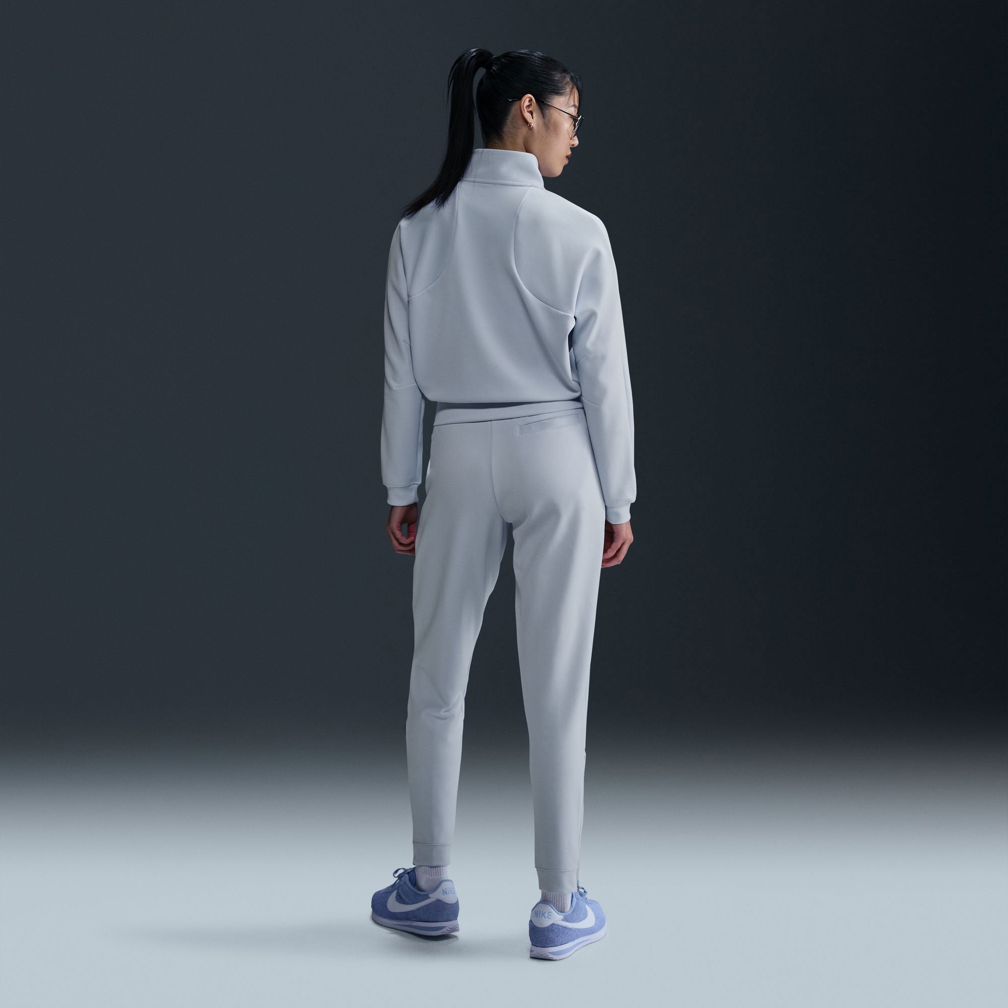 NikeCourt Heritage Women's Dri-FIT Knit Tennis Pants - Grey (2)
