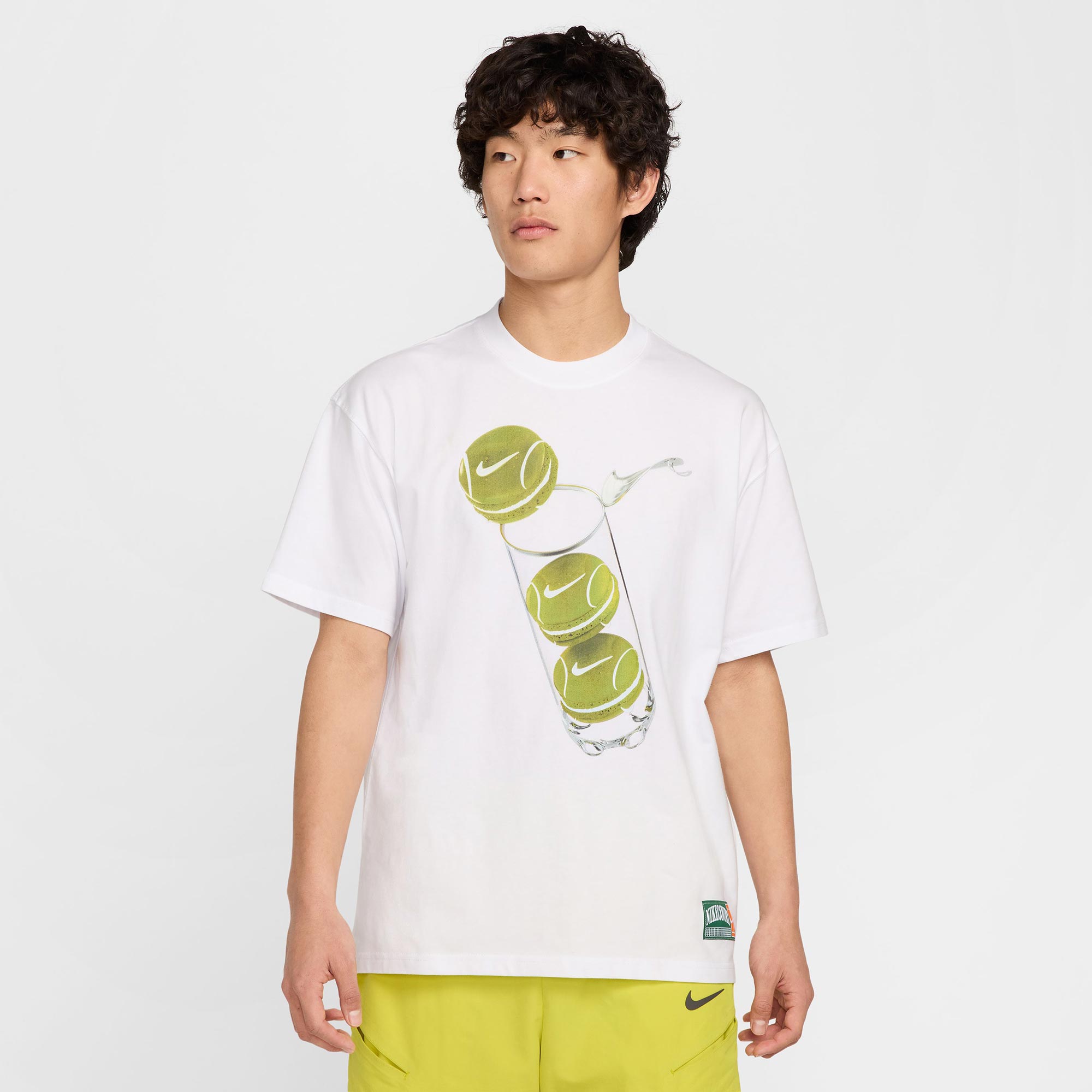 NikeCourt Max90 Men's Tennis T-Shirt - White (1)