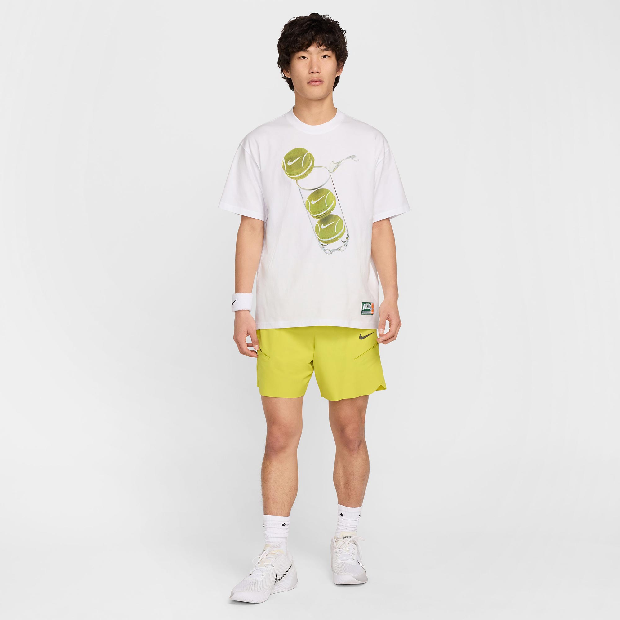 NikeCourt Max90 Men's Tennis T-Shirt - White (6)