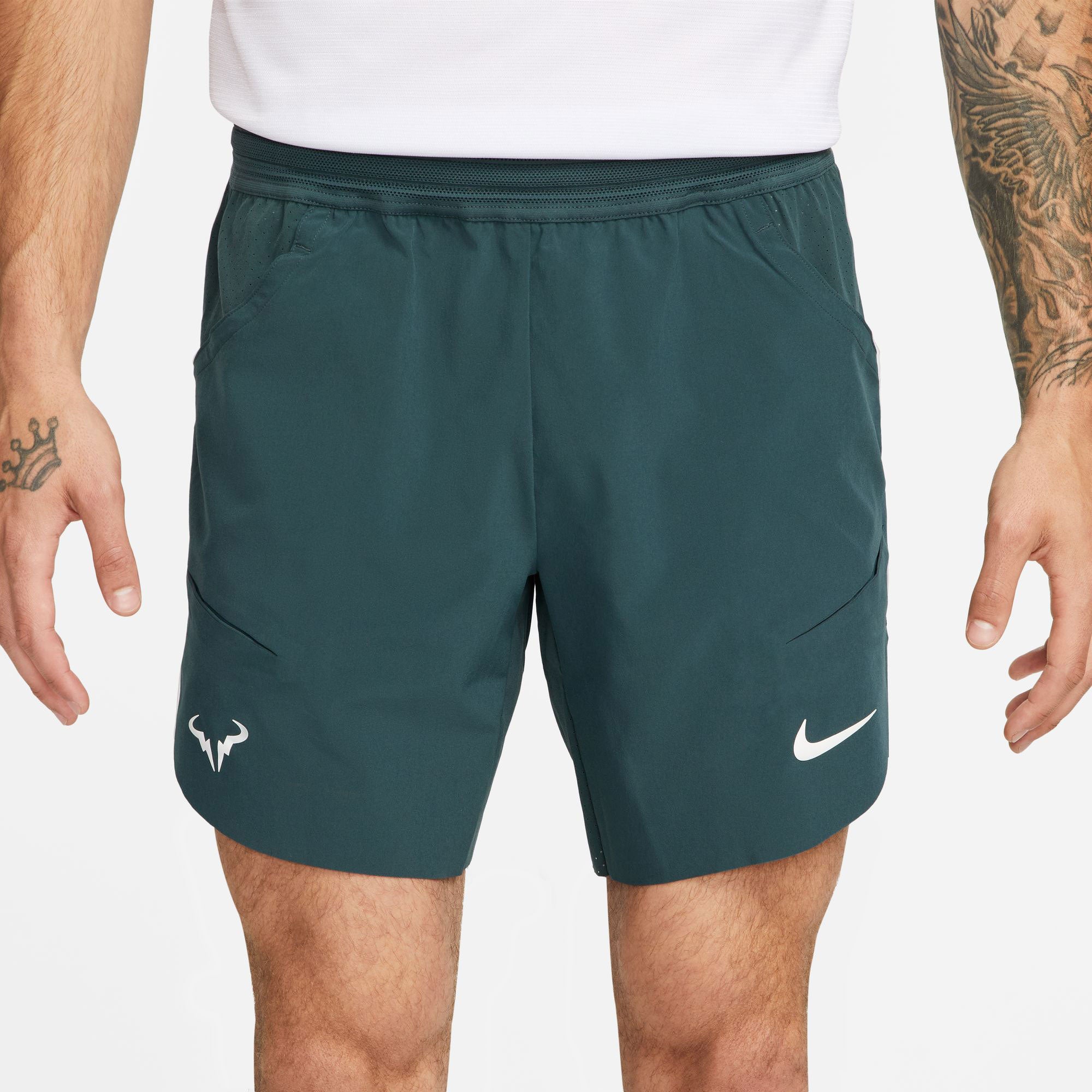 NikeCourt Rafa Dri-FIT ADV Men's 7-Inch Tennis Shorts Green (3)